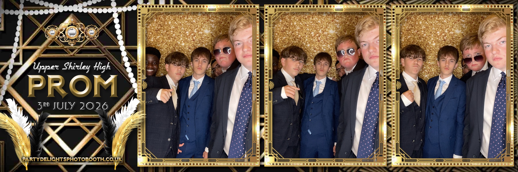 Upper Shirley High Prom | View more photos from the event at gallery.partydelightsphotobooth.co.uk/u/PartyDelightsPhotoBooth/Upper-Shirley-High-Prom