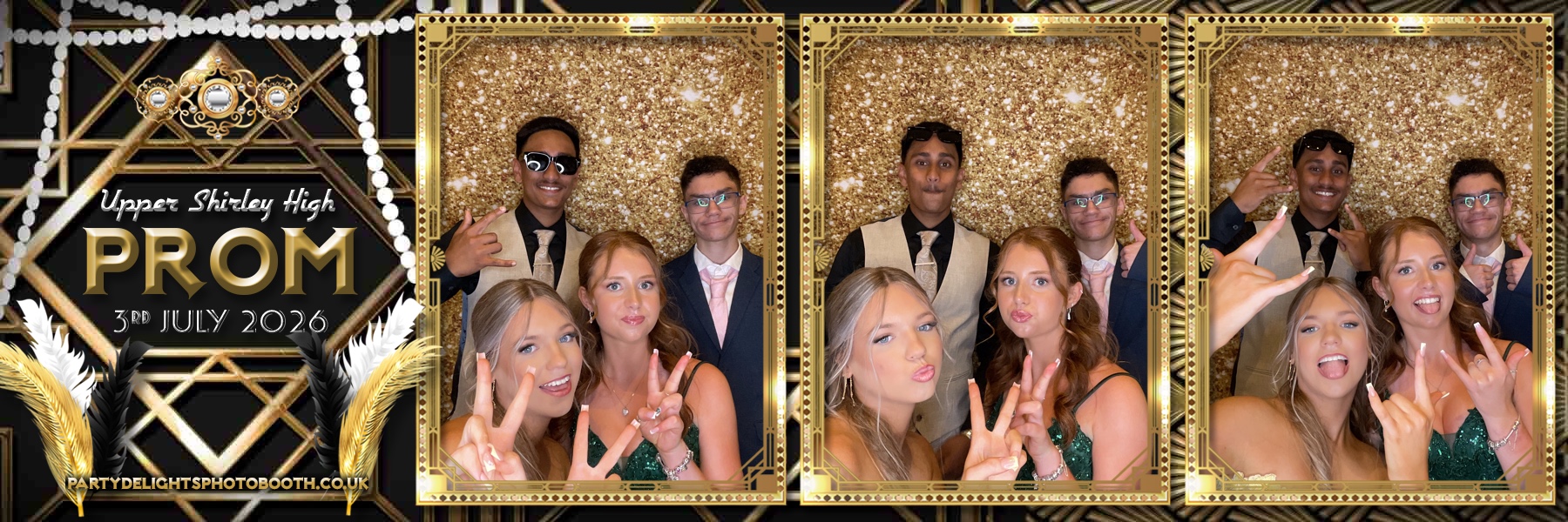 Upper Shirley High Prom | View more photos from the event at gallery.partydelightsphotobooth.co.uk/u/PartyDelightsPhotoBooth/Upper-Shirley-High-Prom