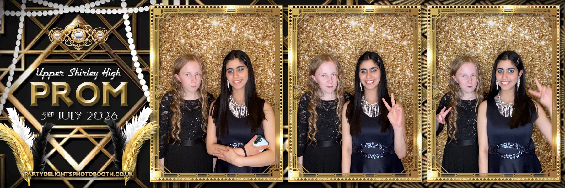 Upper Shirley High Prom | View more photos from the event at gallery.partydelightsphotobooth.co.uk/u/PartyDelightsPhotoBooth/Upper-Shirley-High-Prom
