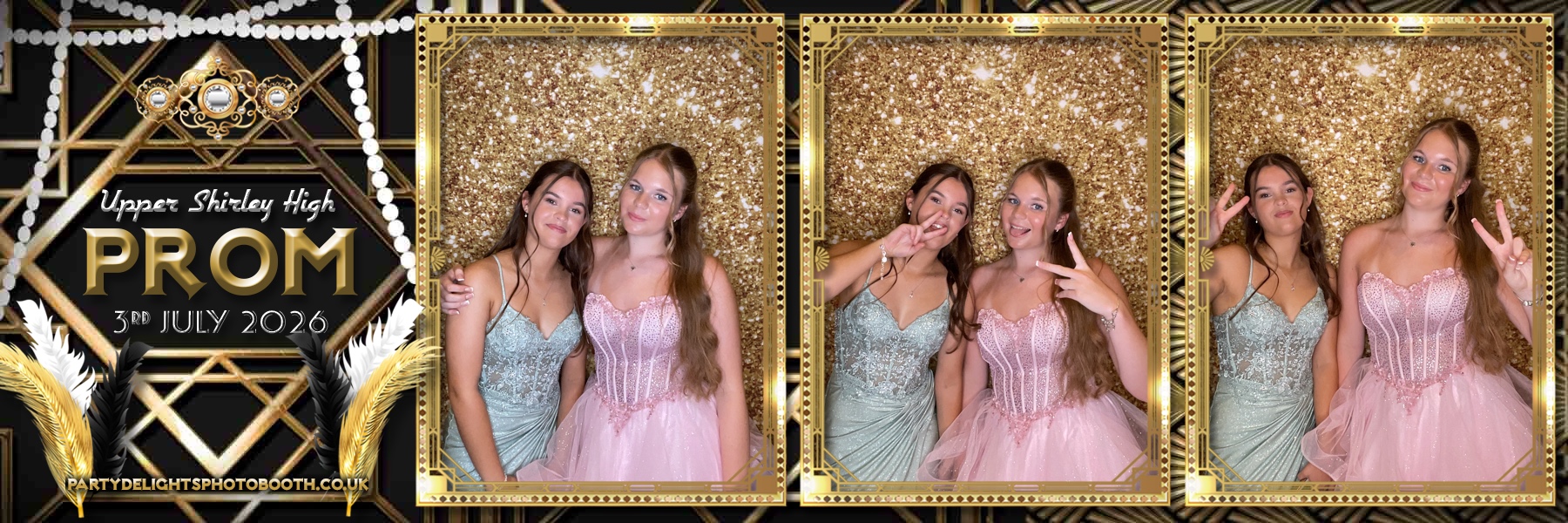 Upper Shirley High Prom | View more photos from the event at gallery.partydelightsphotobooth.co.uk/u/PartyDelightsPhotoBooth/Upper-Shirley-High-Prom