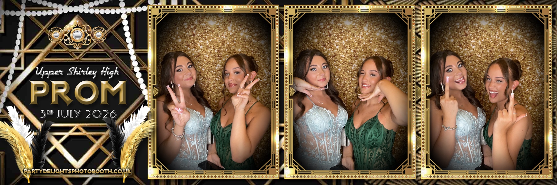 Upper Shirley High Prom | View more photos from the event at gallery.partydelightsphotobooth.co.uk/u/PartyDelightsPhotoBooth/Upper-Shirley-High-Prom