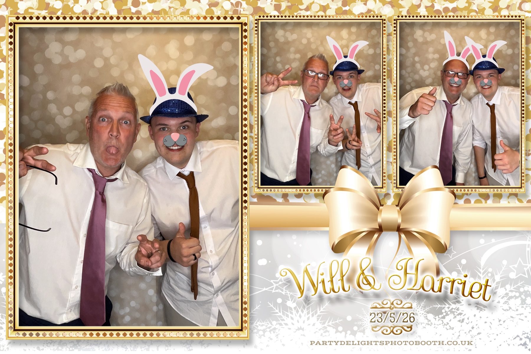 William & Harriet’s wedding  | View more photos from the event at gallery.partydelightsphotobooth.co.uk/u/PartyDelightsPhotoBooth/William-Harriet’s-wedding