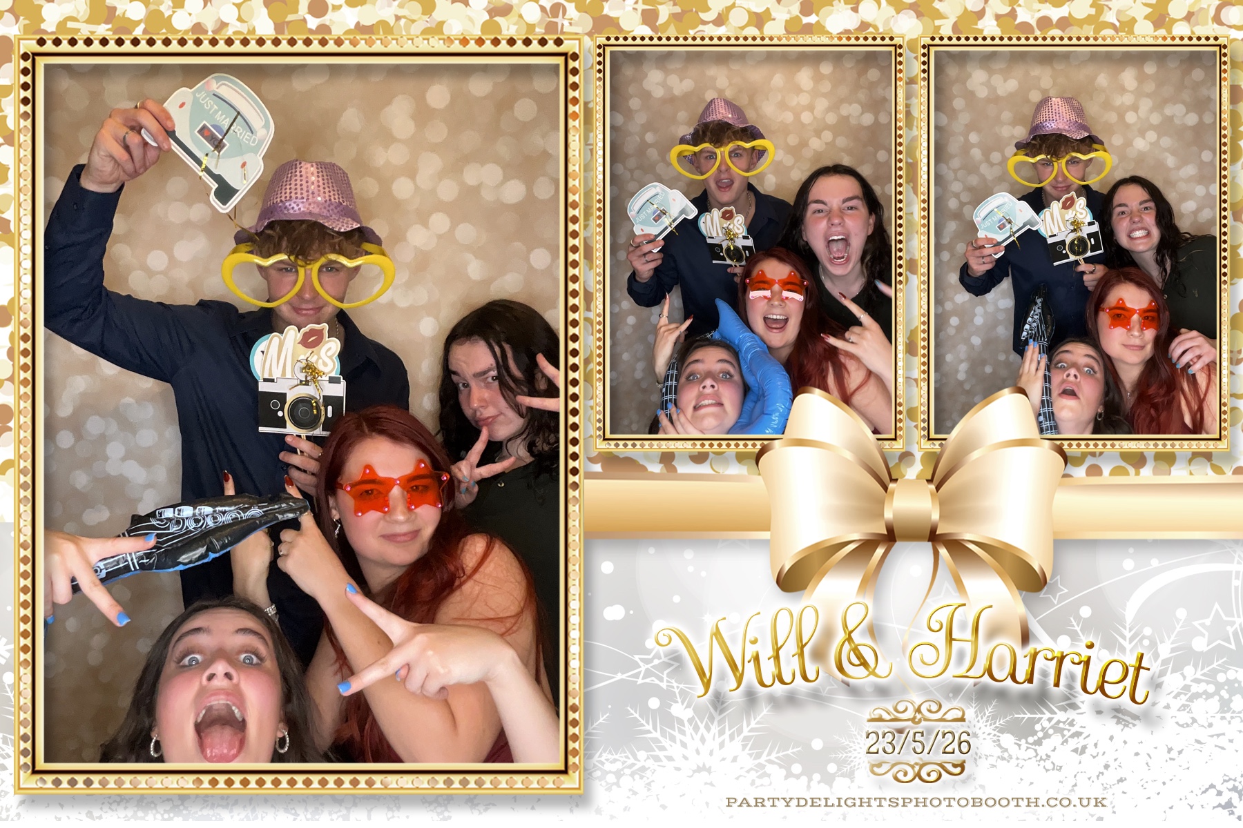 William & Harriet’s wedding  | View more photos from the event at gallery.partydelightsphotobooth.co.uk/u/PartyDelightsPhotoBooth/William-Harriet’s-wedding