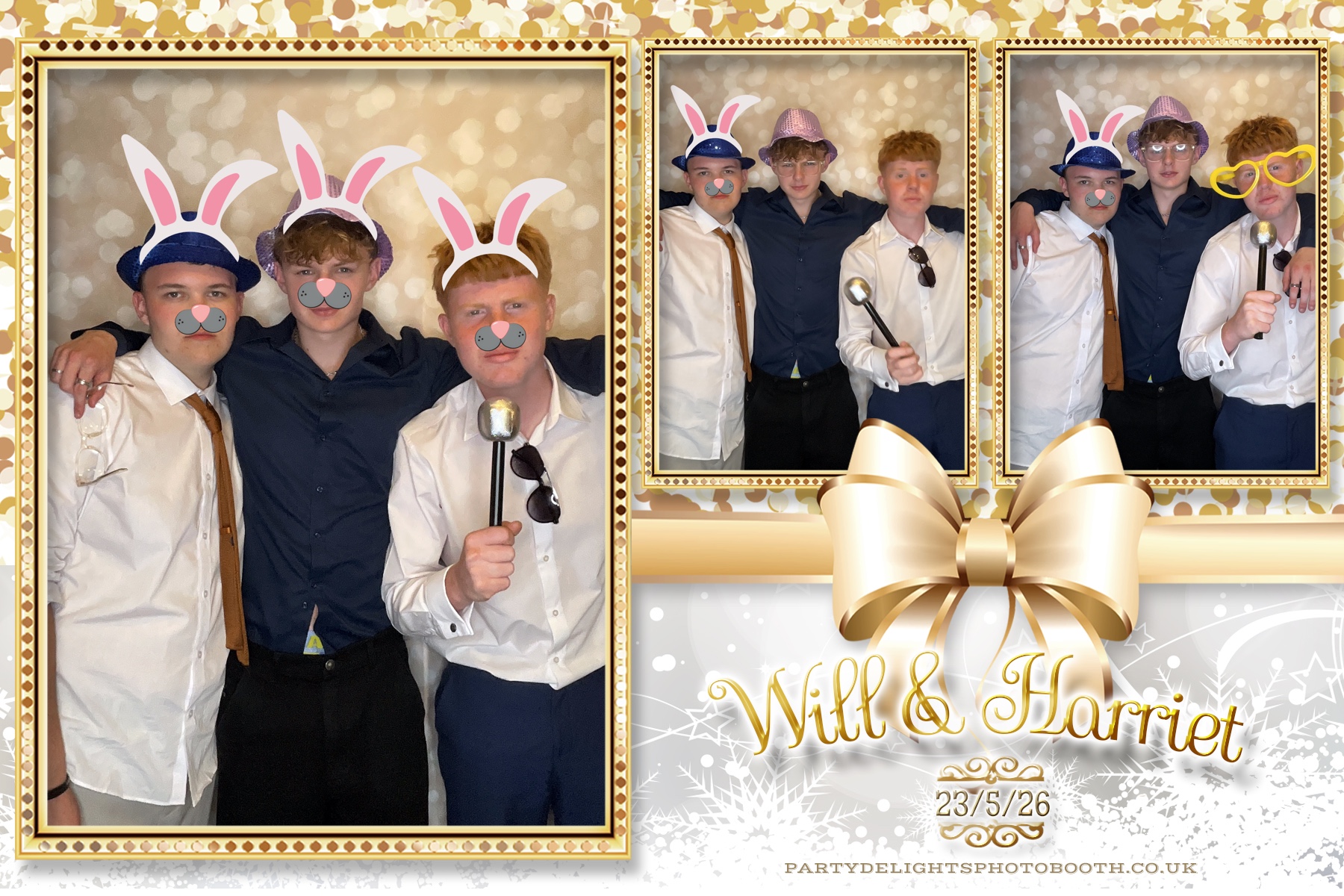 William & Harriet’s wedding  | View more photos from the event at gallery.partydelightsphotobooth.co.uk/u/PartyDelightsPhotoBooth/William-Harriet’s-wedding