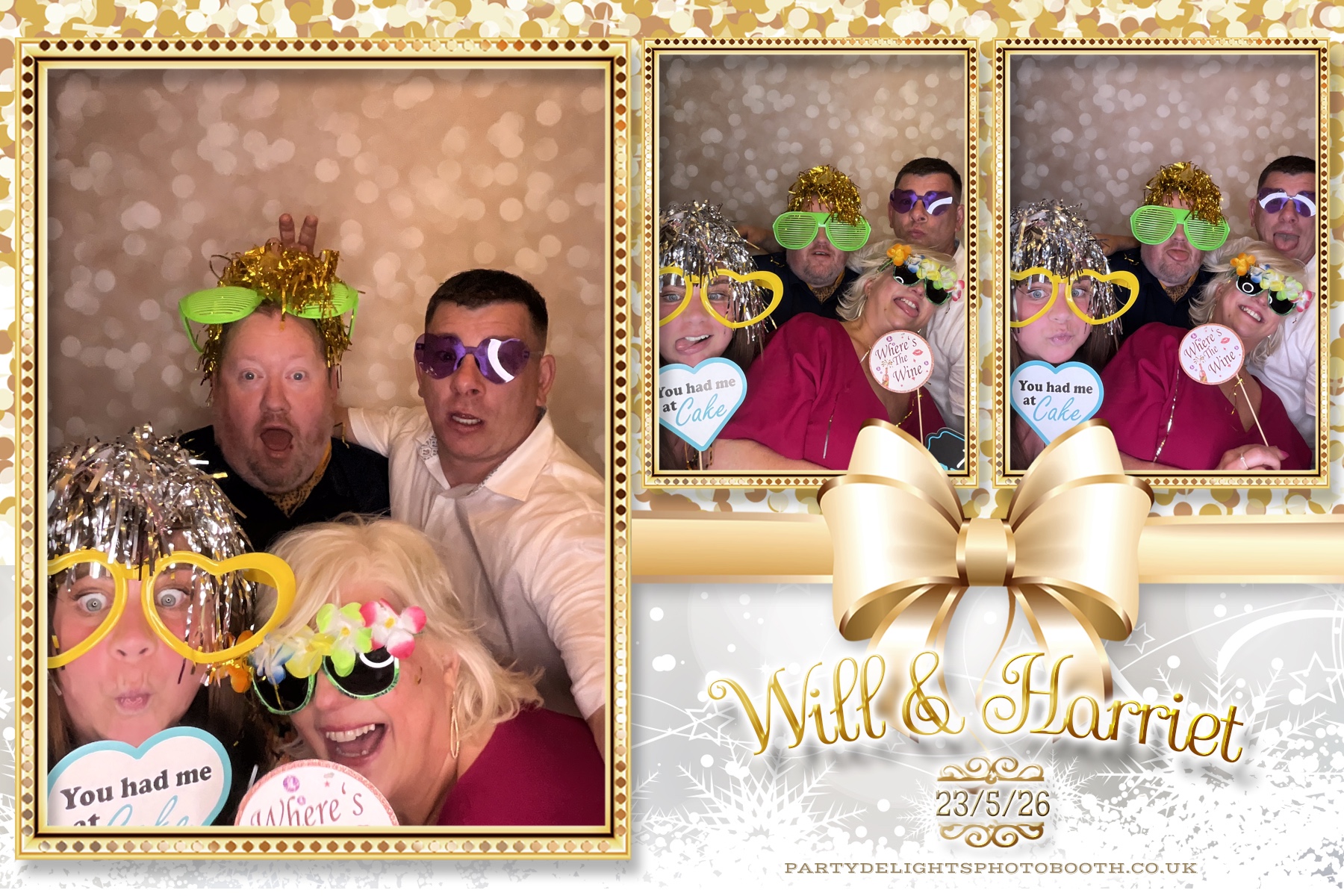 William & Harriet’s wedding  | View more photos from the event at gallery.partydelightsphotobooth.co.uk/u/PartyDelightsPhotoBooth/William-Harriet’s-wedding