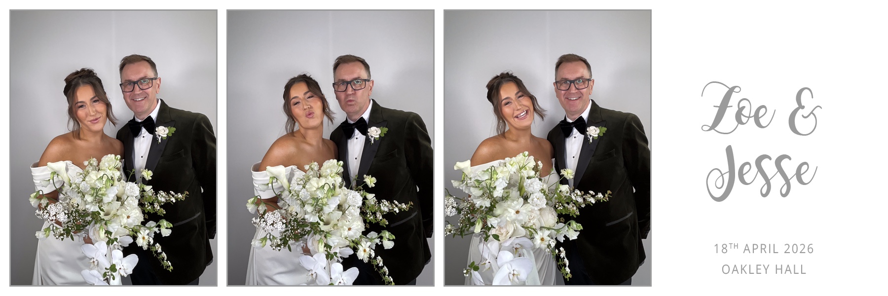 Zoe and Jesse's Wedding | View more photos from the event at gallery.partydelightsphotobooth.co.uk/u/PartyDelightsPhotoBooth/Zoe-and-Jesses-Wedding