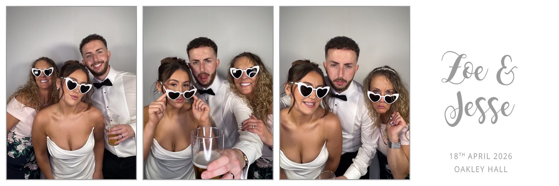 Zoe and Jesse's Wedding | View more photos from the event at gallery.partydelightsphotobooth.co.uk/u/PartyDelightsPhotoBooth/Zoe-and-Jesses-Wedding