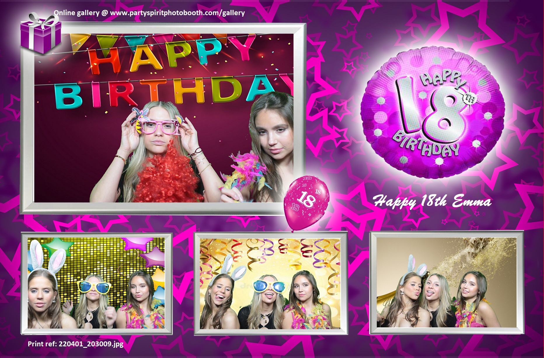 18th Birthday | View more photos from the event at gallery.partyspiritphotobooth.com/u/PartySpiritPhotoBooth/18th-Birthday