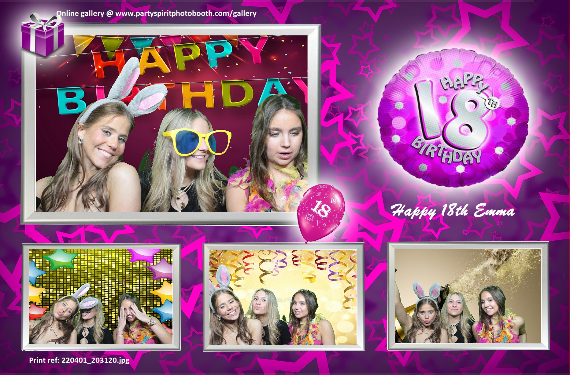18th Birthday | View more photos from the event at gallery.partyspiritphotobooth.com/u/PartySpiritPhotoBooth/18th-Birthday