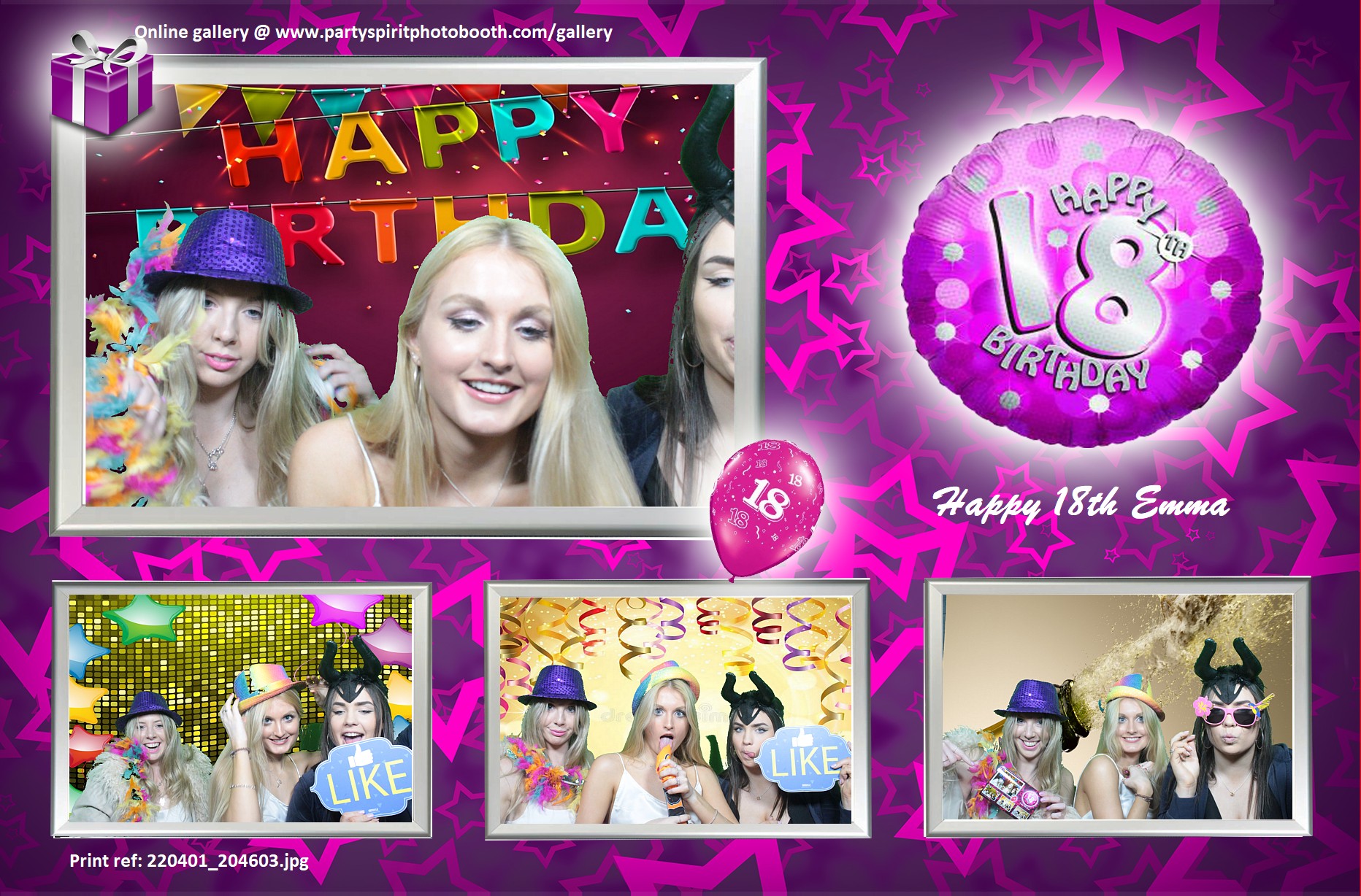 18th Birthday | View more photos from the event at gallery.partyspiritphotobooth.com/u/PartySpiritPhotoBooth/18th-Birthday