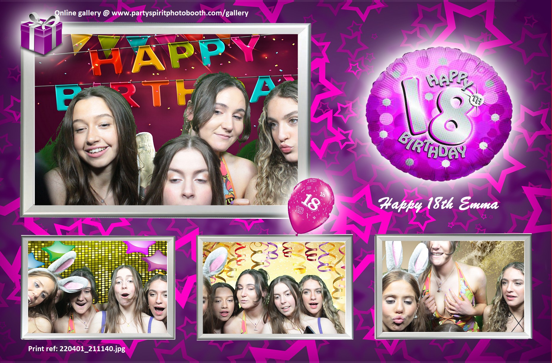 18th Birthday | View more photos from the event at gallery.partyspiritphotobooth.com/u/PartySpiritPhotoBooth/18th-Birthday