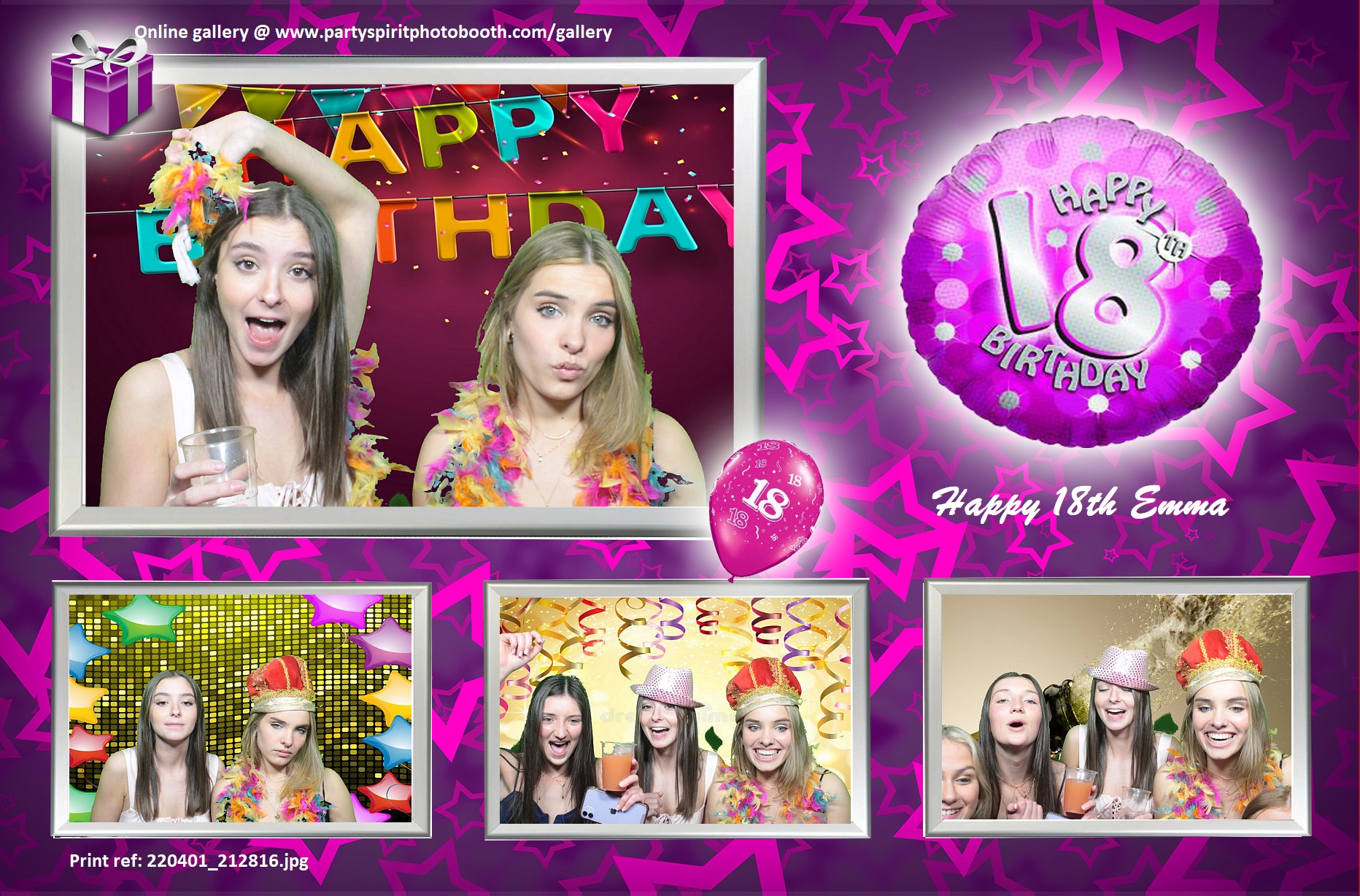 18th Birthday | View more photos from the event at gallery.partyspiritphotobooth.com/u/PartySpiritPhotoBooth/18th-Birthday