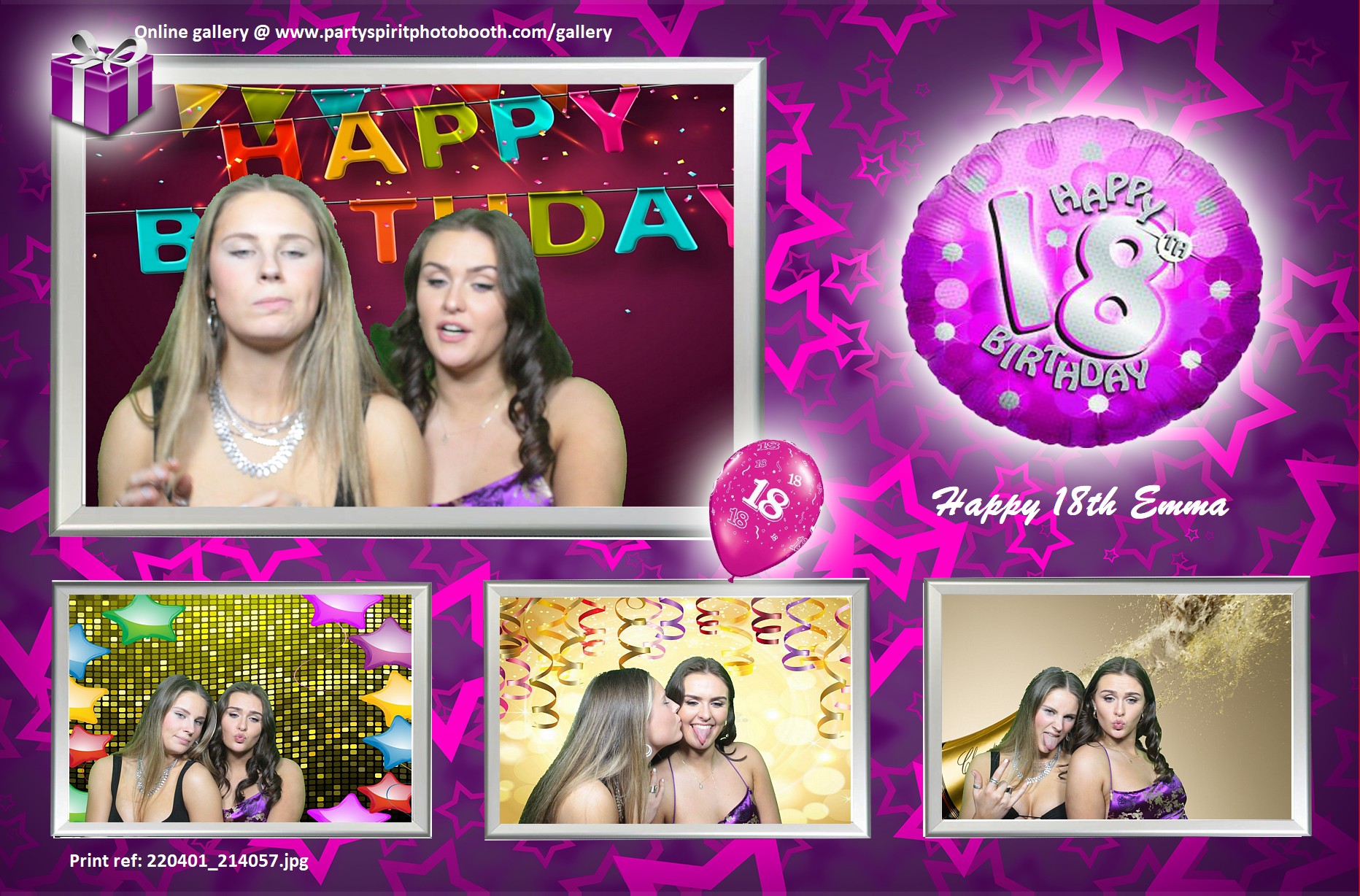18th Birthday | View more photos from the event at gallery.partyspiritphotobooth.com/u/PartySpiritPhotoBooth/18th-Birthday