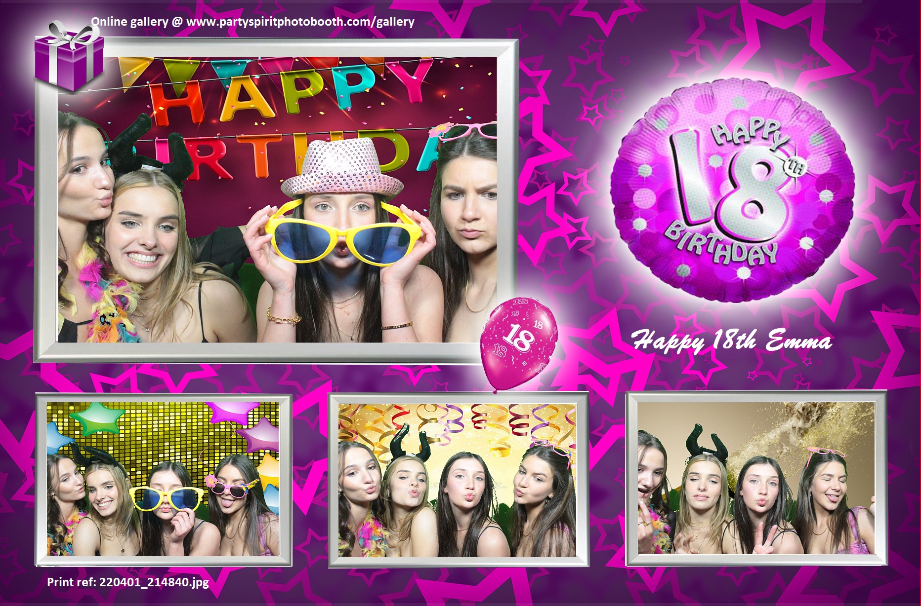 18th Birthday | View more photos from the event at gallery.partyspiritphotobooth.com/u/PartySpiritPhotoBooth/18th-Birthday