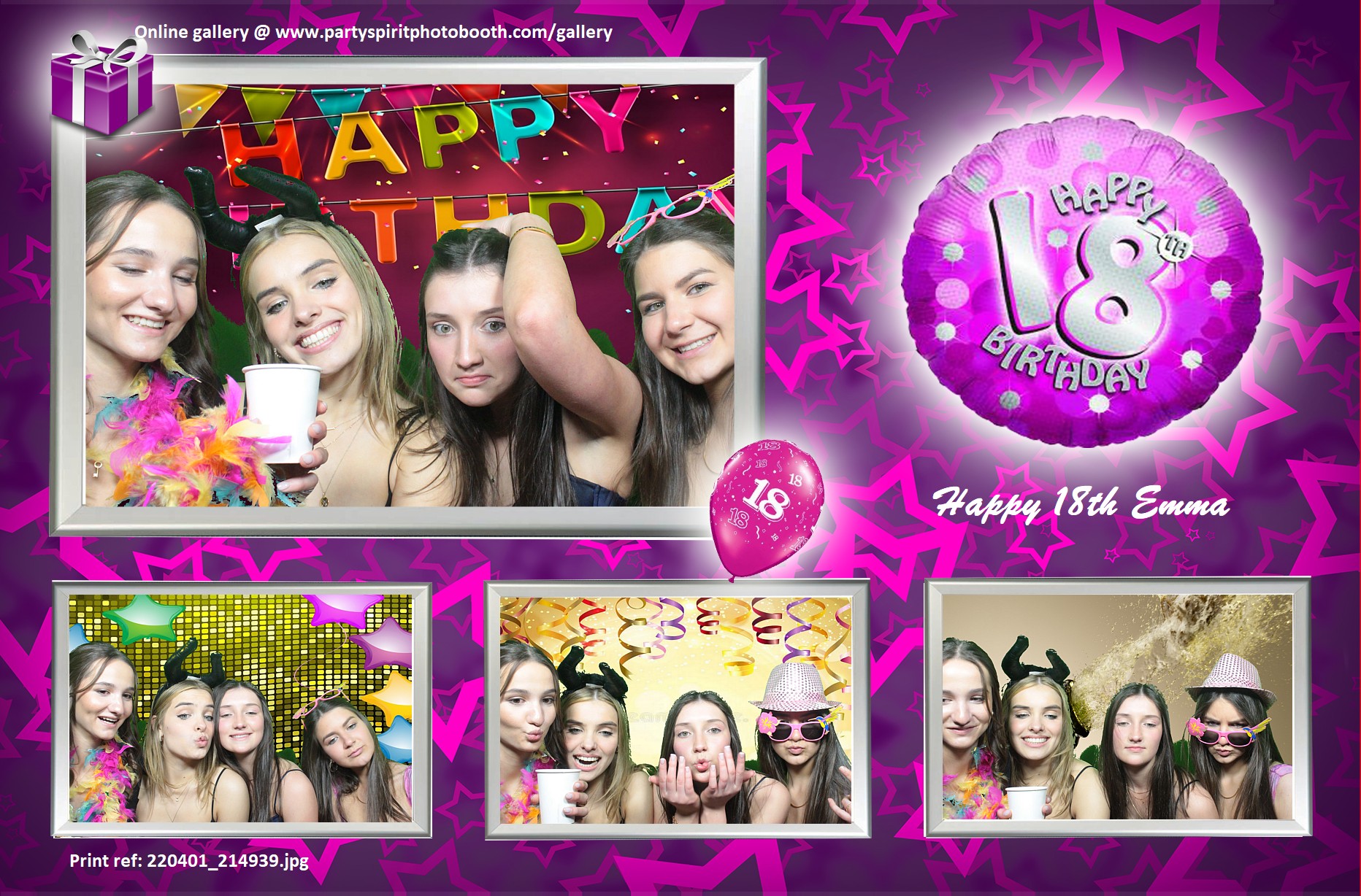 18th Birthday | View more photos from the event at gallery.partyspiritphotobooth.com/u/PartySpiritPhotoBooth/18th-Birthday