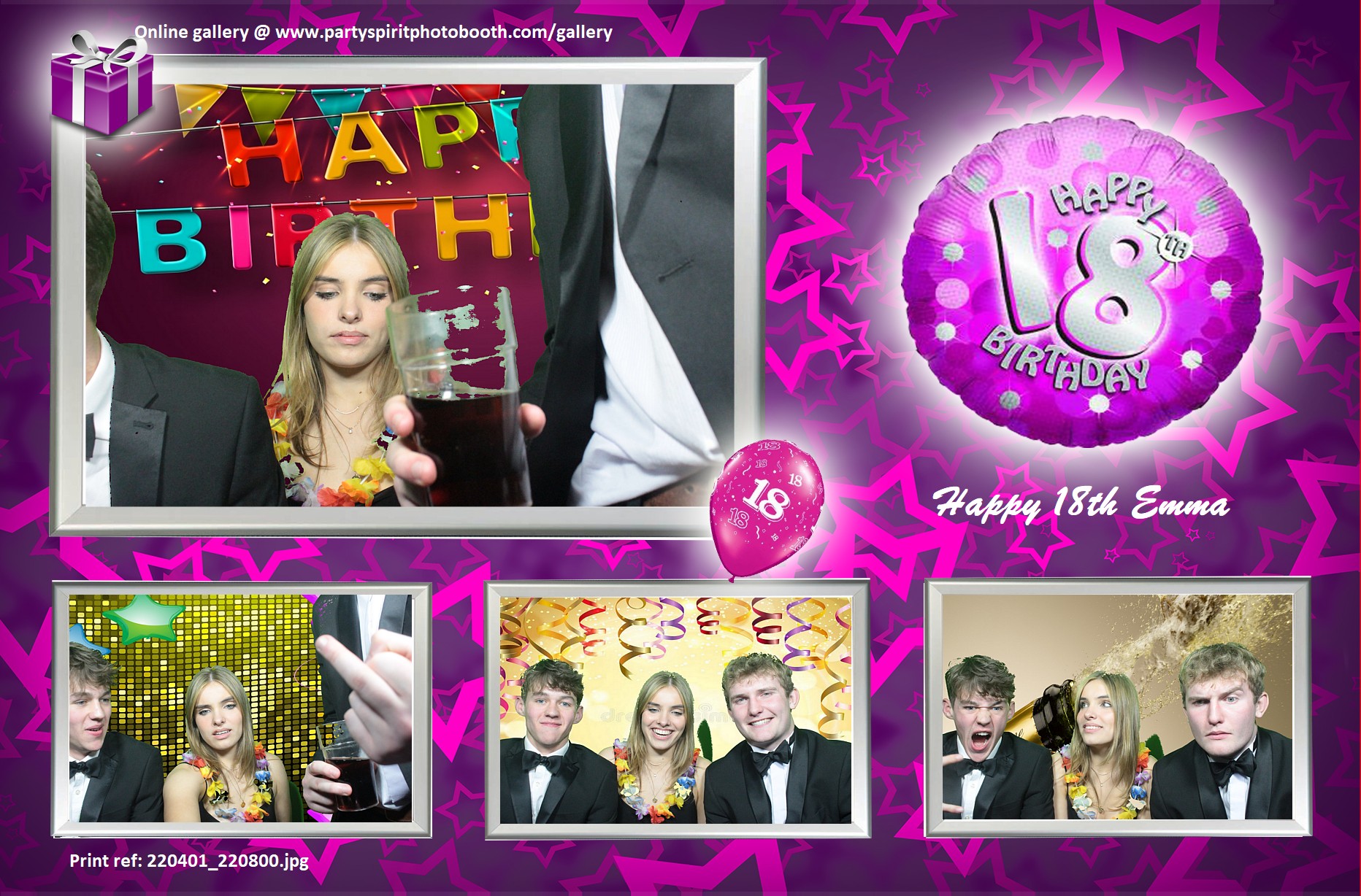 18th Birthday | View more photos from the event at gallery.partyspiritphotobooth.com/u/PartySpiritPhotoBooth/18th-Birthday