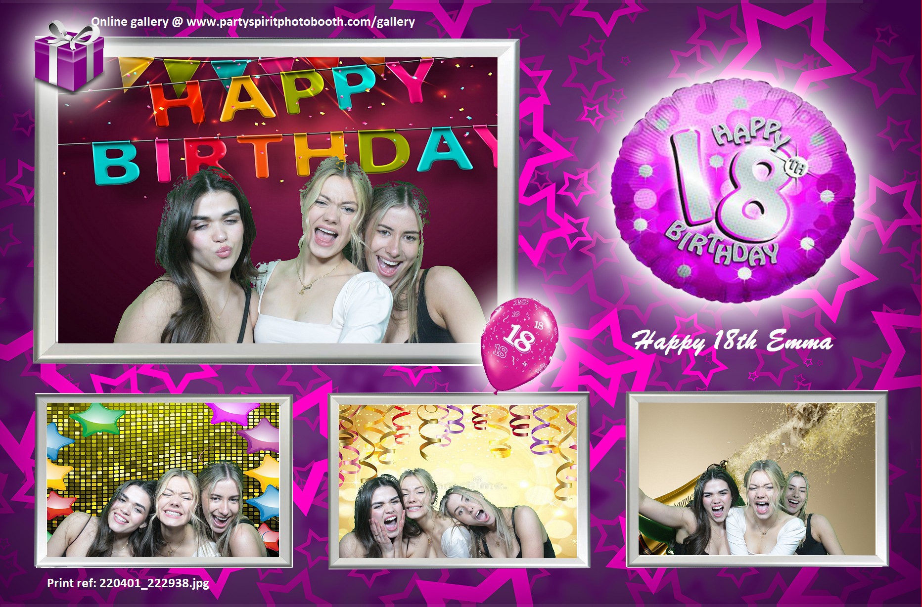 18th Birthday | View more photos from the event at gallery.partyspiritphotobooth.com/u/PartySpiritPhotoBooth/18th-Birthday