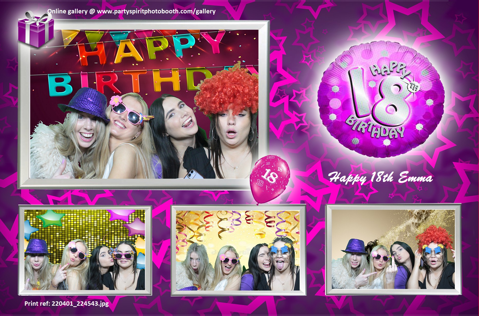 18th Birthday | View more photos from the event at gallery.partyspiritphotobooth.com/u/PartySpiritPhotoBooth/18th-Birthday