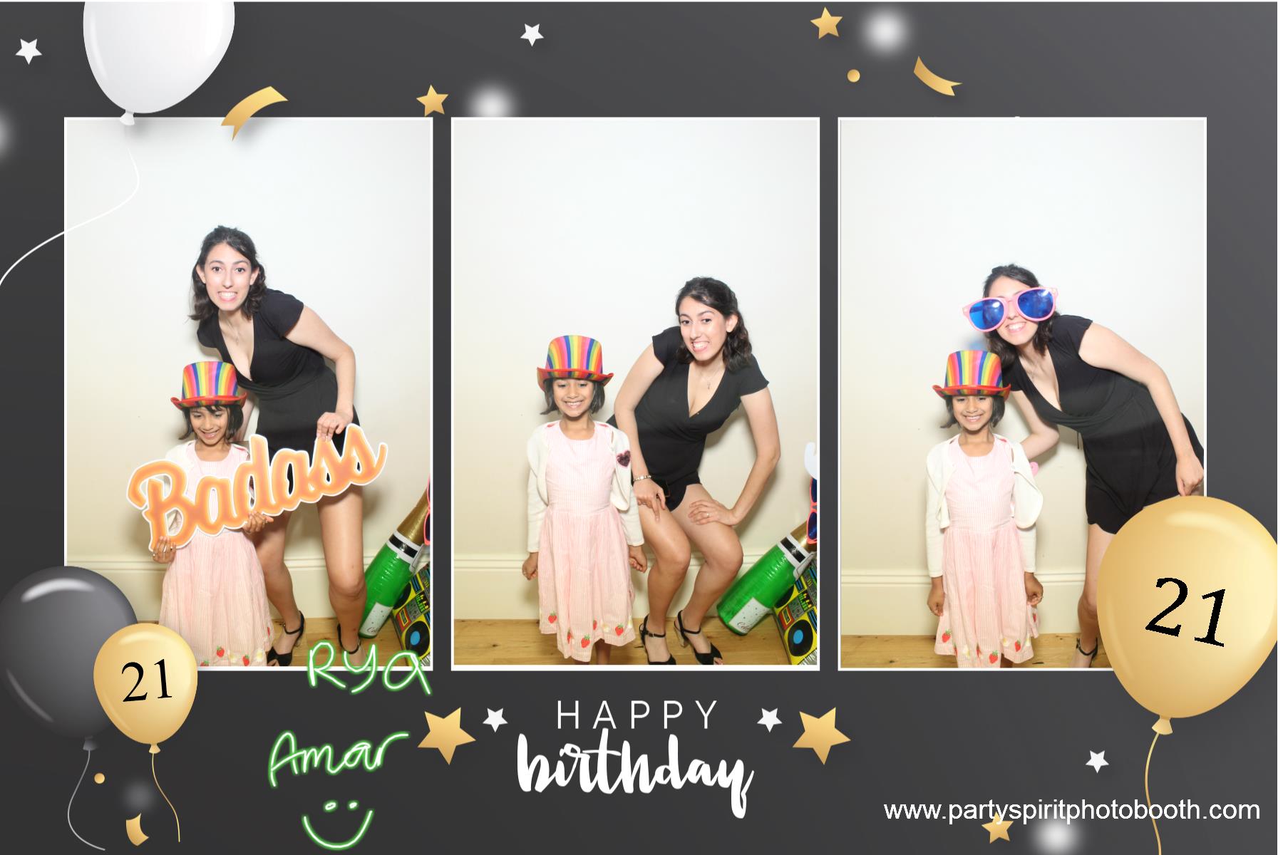 21st Birthday Party | View more photos from the event at gallery.partyspiritphotobooth.com/u/PartySpiritPhotoBooth/21st-Birthday-Party