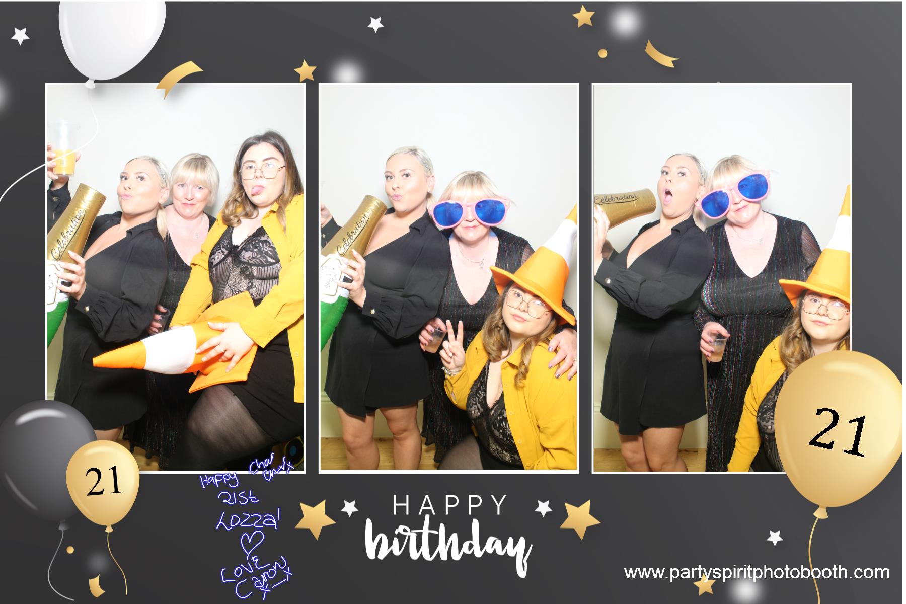 21st Birthday Party | View more photos from the event at gallery.partyspiritphotobooth.com/u/PartySpiritPhotoBooth/21st-Birthday-Party