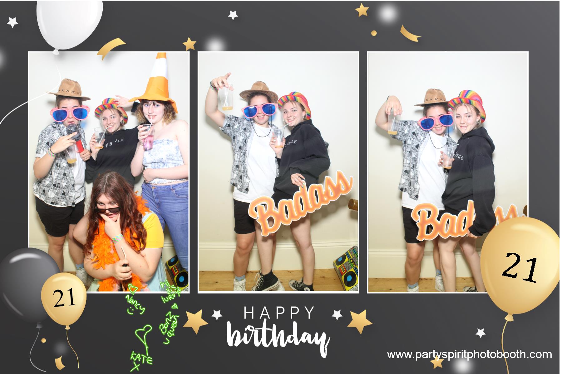 21st Birthday Party | View more photos from the event at gallery.partyspiritphotobooth.com/u/PartySpiritPhotoBooth/21st-Birthday-Party