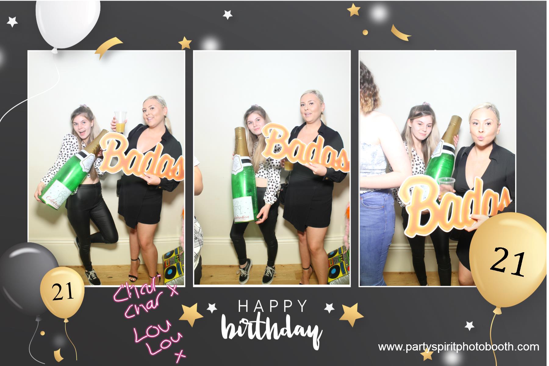 21st Birthday Party | View more photos from the event at gallery.partyspiritphotobooth.com/u/PartySpiritPhotoBooth/21st-Birthday-Party