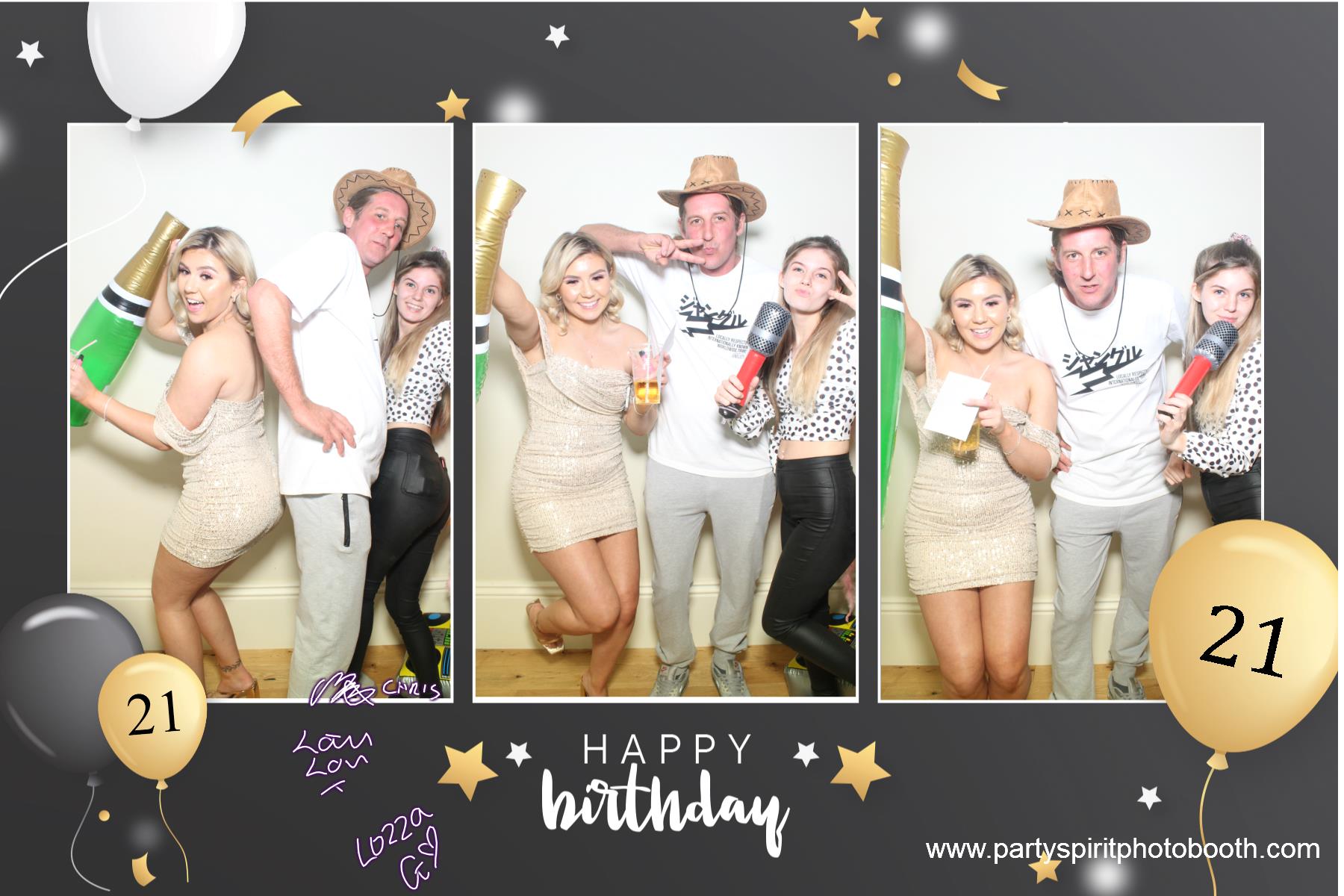 21st Birthday Party | View more photos from the event at gallery.partyspiritphotobooth.com/u/PartySpiritPhotoBooth/21st-Birthday-Party