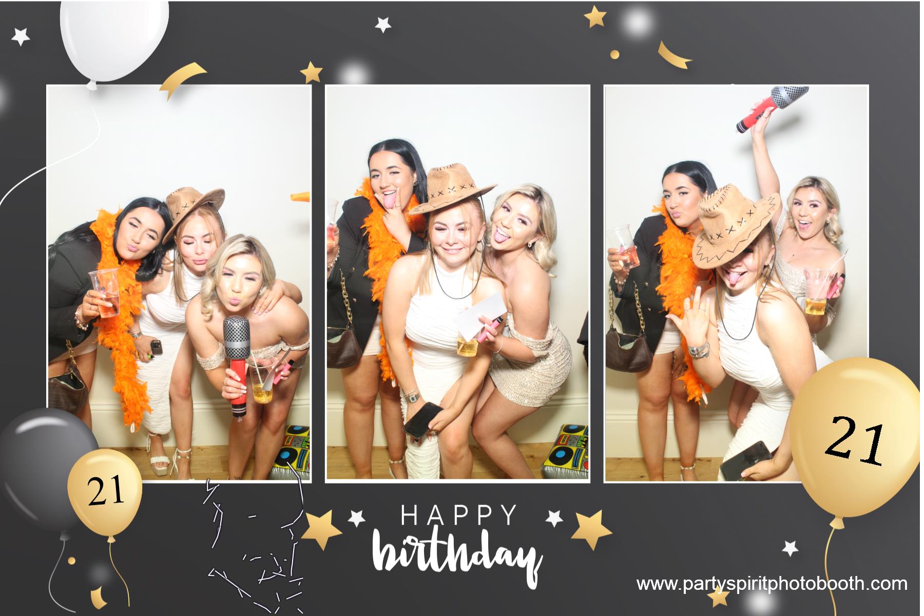 21st Birthday Party | View more photos from the event at gallery.partyspiritphotobooth.com/u/PartySpiritPhotoBooth/21st-Birthday-Party