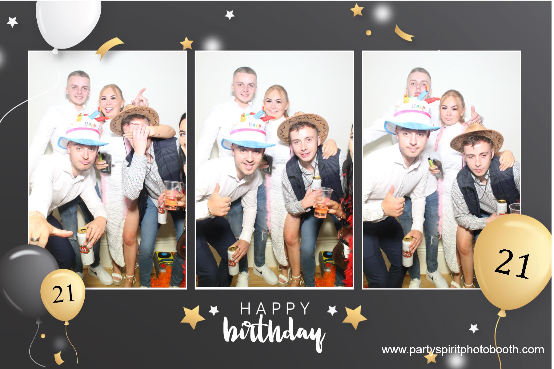 21st Birthday Party | View more photos from the event at gallery.partyspiritphotobooth.com/u/PartySpiritPhotoBooth/21st-Birthday-Party