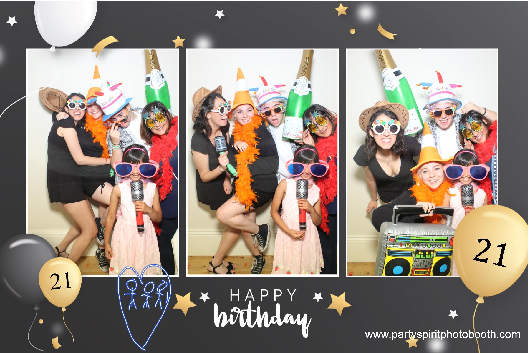 21st Birthday Party | View more photos from the event at gallery.partyspiritphotobooth.com/u/PartySpiritPhotoBooth/21st-Birthday-Party