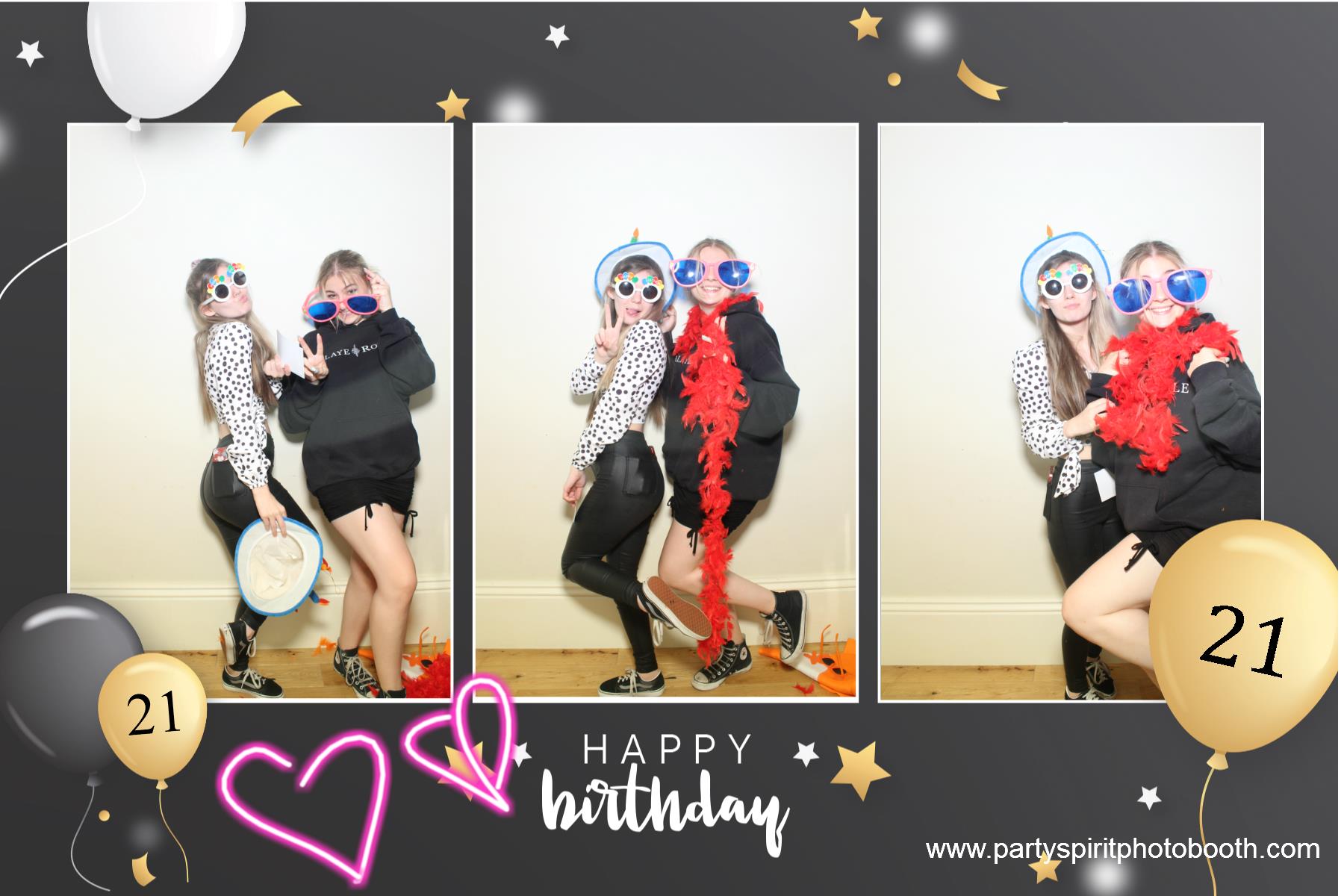 21st Birthday Party | View more photos from the event at gallery.partyspiritphotobooth.com/u/PartySpiritPhotoBooth/21st-Birthday-Party