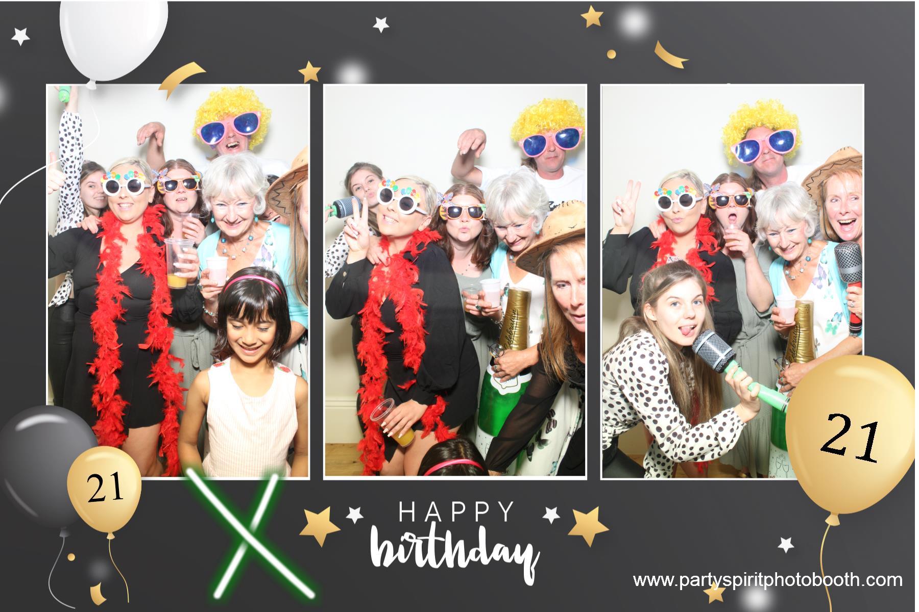 21st Birthday Party | View more photos from the event at gallery.partyspiritphotobooth.com/u/PartySpiritPhotoBooth/21st-Birthday-Party