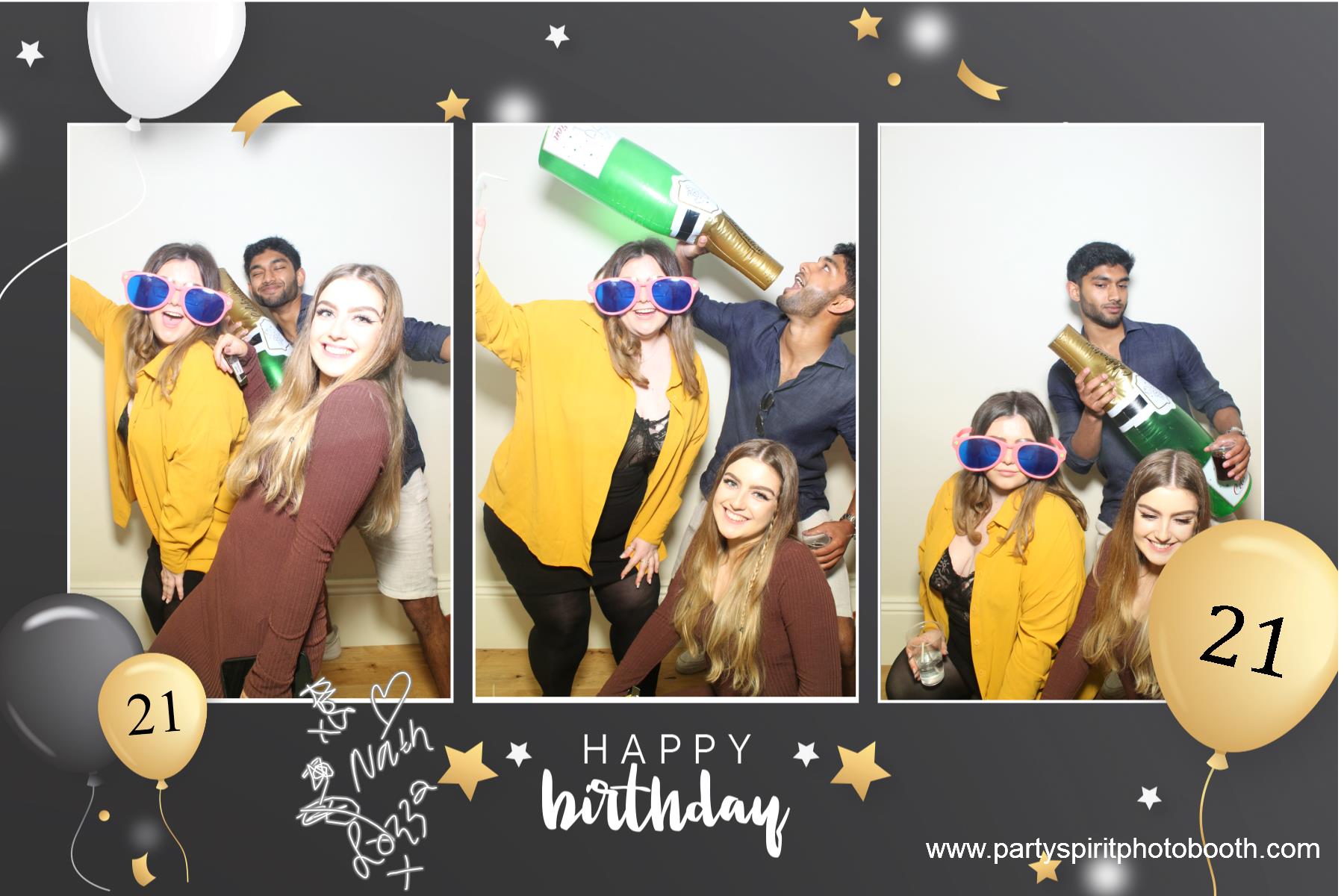 21st Birthday Party | View more photos from the event at gallery.partyspiritphotobooth.com/u/PartySpiritPhotoBooth/21st-Birthday-Party