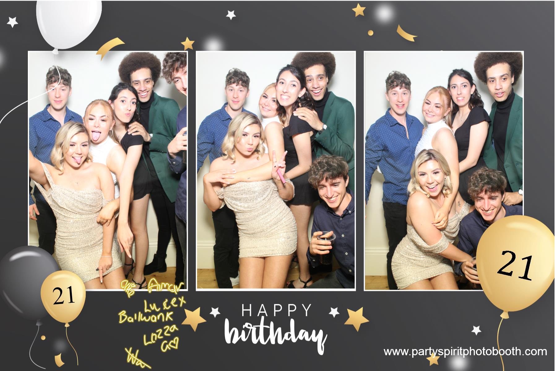 21st Birthday Party | View more photos from the event at gallery.partyspiritphotobooth.com/u/PartySpiritPhotoBooth/21st-Birthday-Party