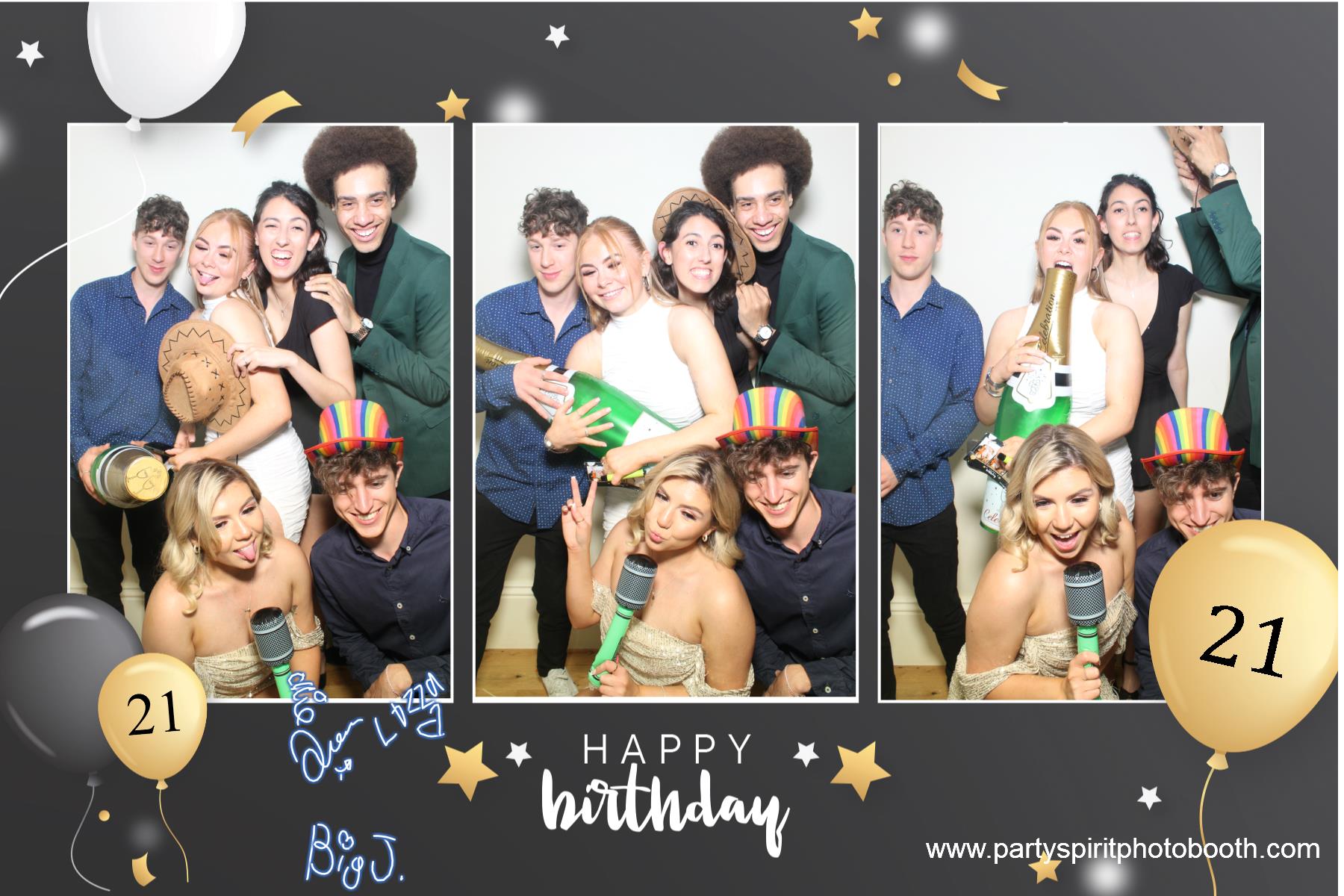 21st Birthday Party | View more photos from the event at gallery.partyspiritphotobooth.com/u/PartySpiritPhotoBooth/21st-Birthday-Party