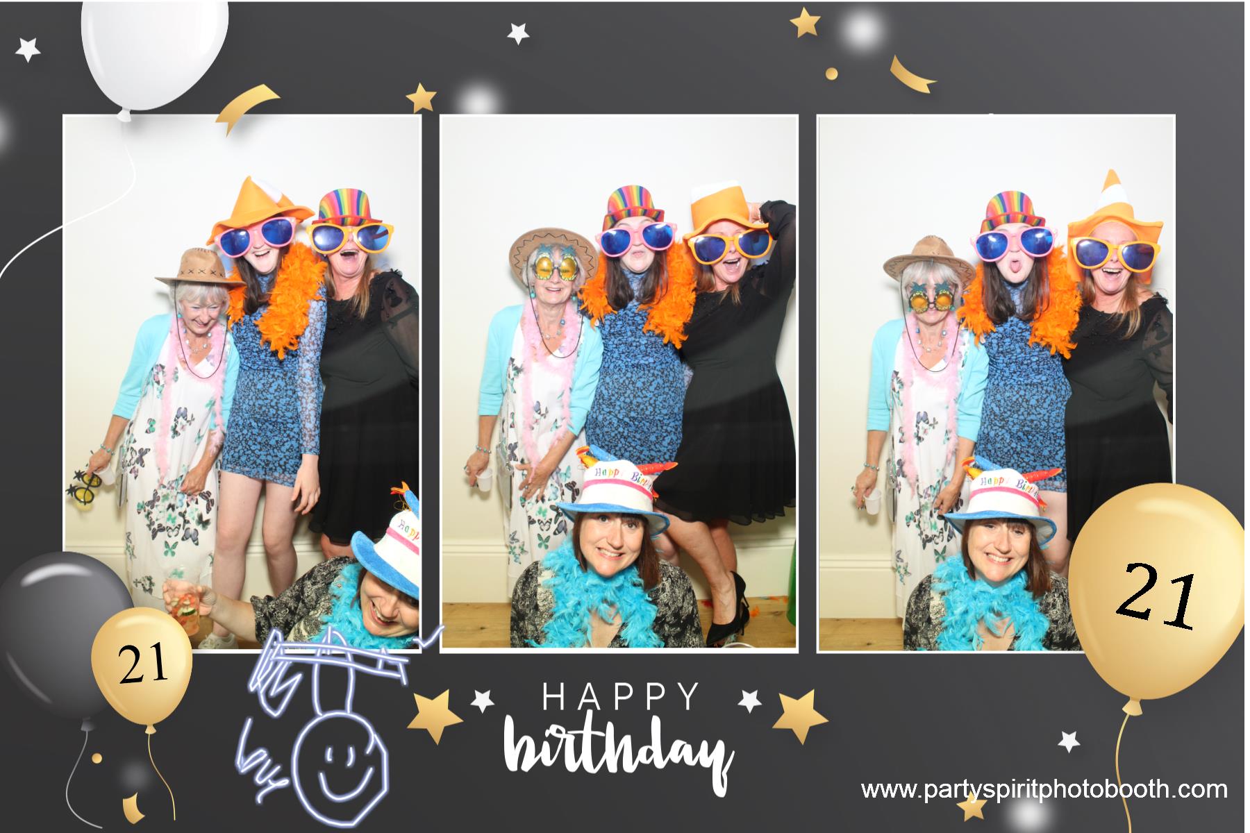 21st Birthday Party | View more photos from the event at gallery.partyspiritphotobooth.com/u/PartySpiritPhotoBooth/21st-Birthday-Party