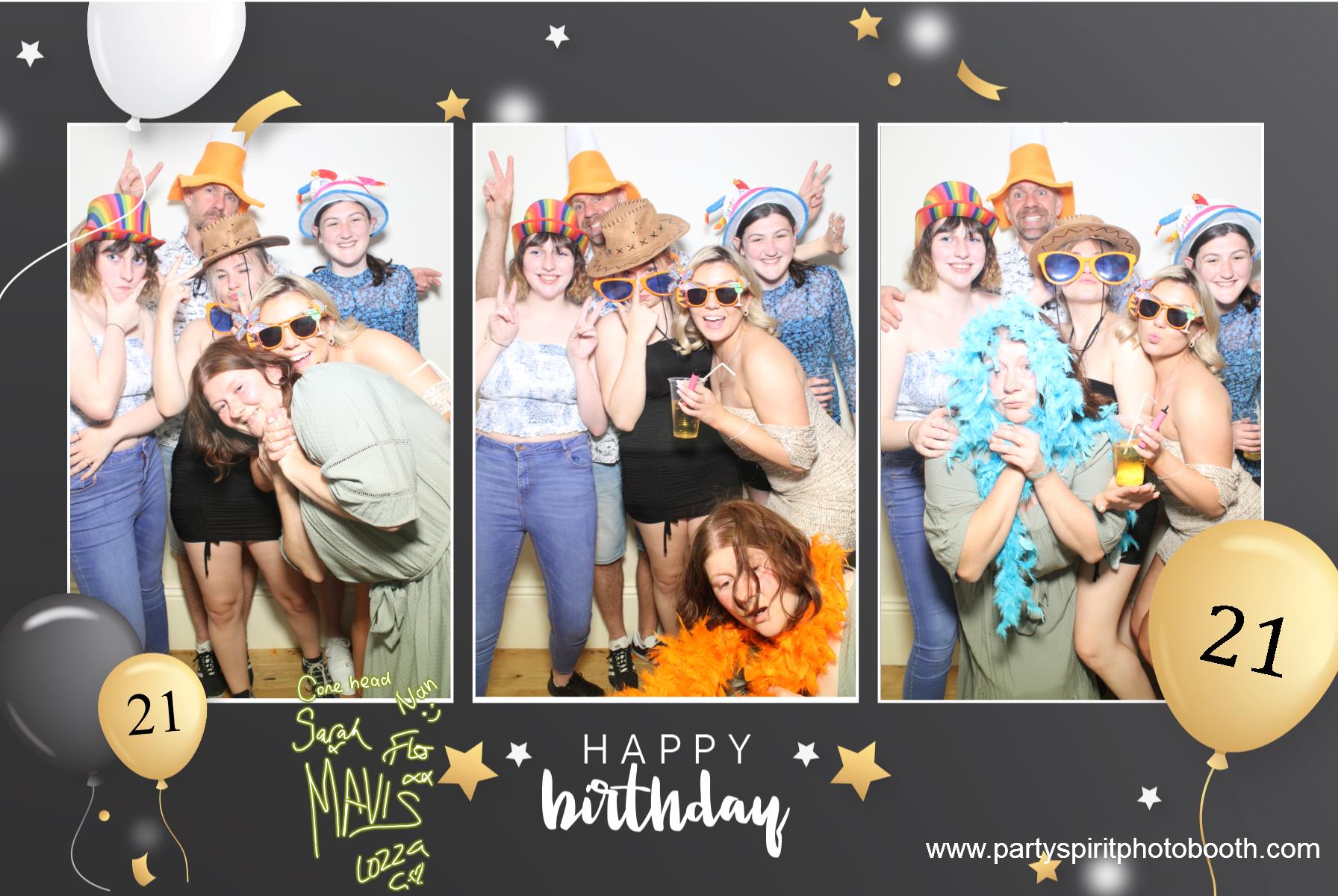 21st Birthday Party | View more photos from the event at gallery.partyspiritphotobooth.com/u/PartySpiritPhotoBooth/21st-Birthday-Party