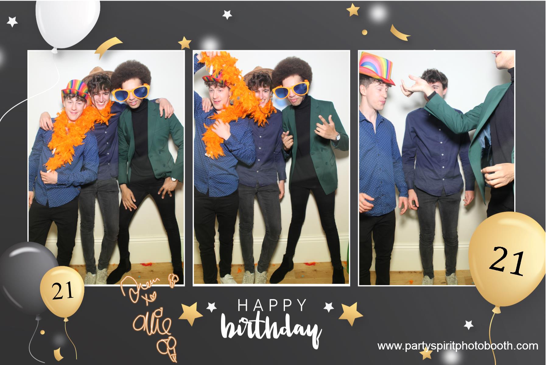 21st Birthday Party | View more photos from the event at gallery.partyspiritphotobooth.com/u/PartySpiritPhotoBooth/21st-Birthday-Party