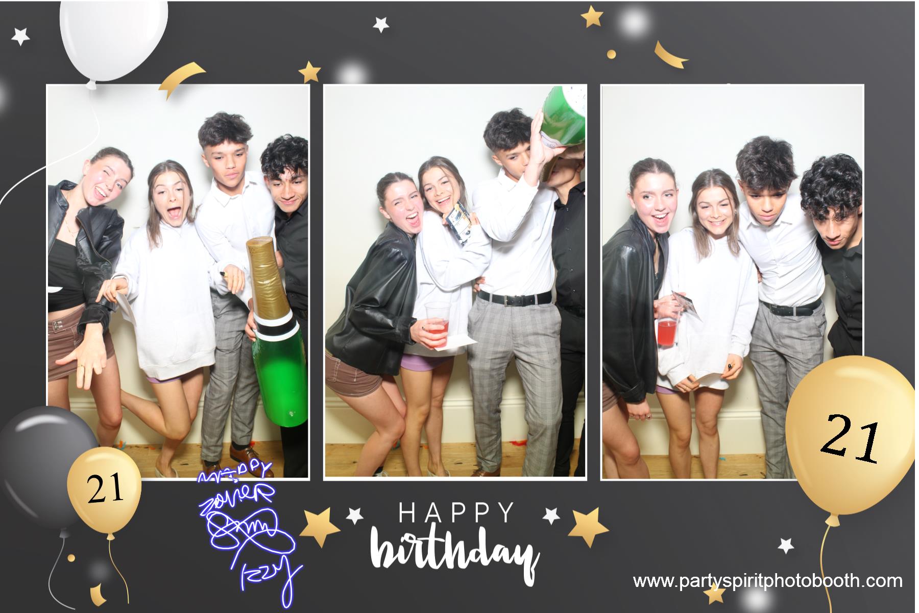 21st Birthday Party | View more photos from the event at gallery.partyspiritphotobooth.com/u/PartySpiritPhotoBooth/21st-Birthday-Party