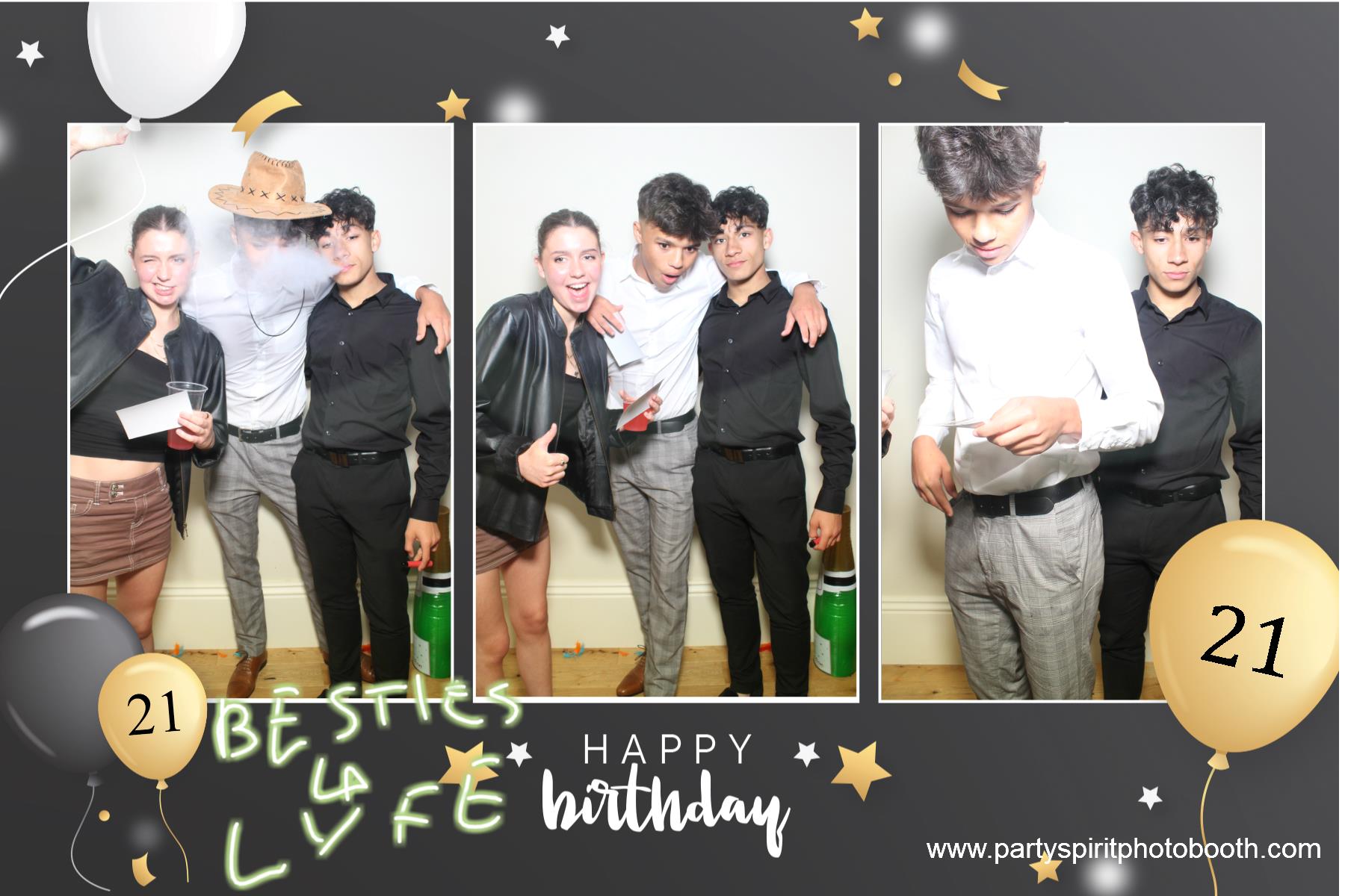 21st Birthday Party | View more photos from the event at gallery.partyspiritphotobooth.com/u/PartySpiritPhotoBooth/21st-Birthday-Party