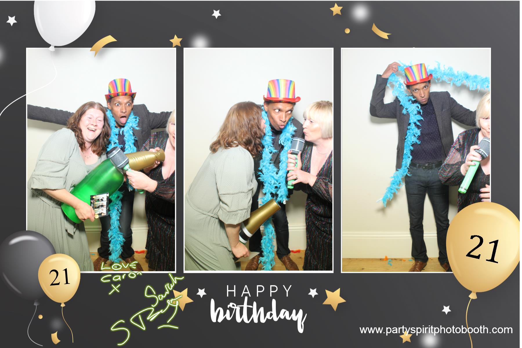 21st Birthday Party | View more photos from the event at gallery.partyspiritphotobooth.com/u/PartySpiritPhotoBooth/21st-Birthday-Party