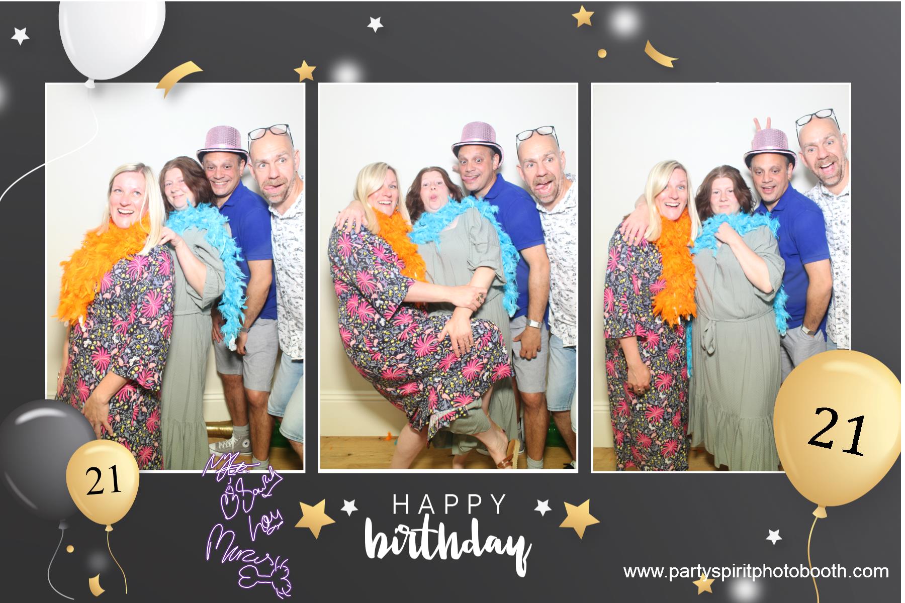 21st Birthday Party | View more photos from the event at gallery.partyspiritphotobooth.com/u/PartySpiritPhotoBooth/21st-Birthday-Party