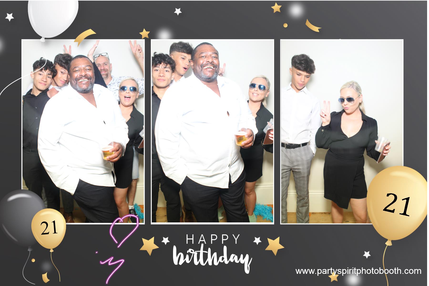 21st Birthday Party | View more photos from the event at gallery.partyspiritphotobooth.com/u/PartySpiritPhotoBooth/21st-Birthday-Party