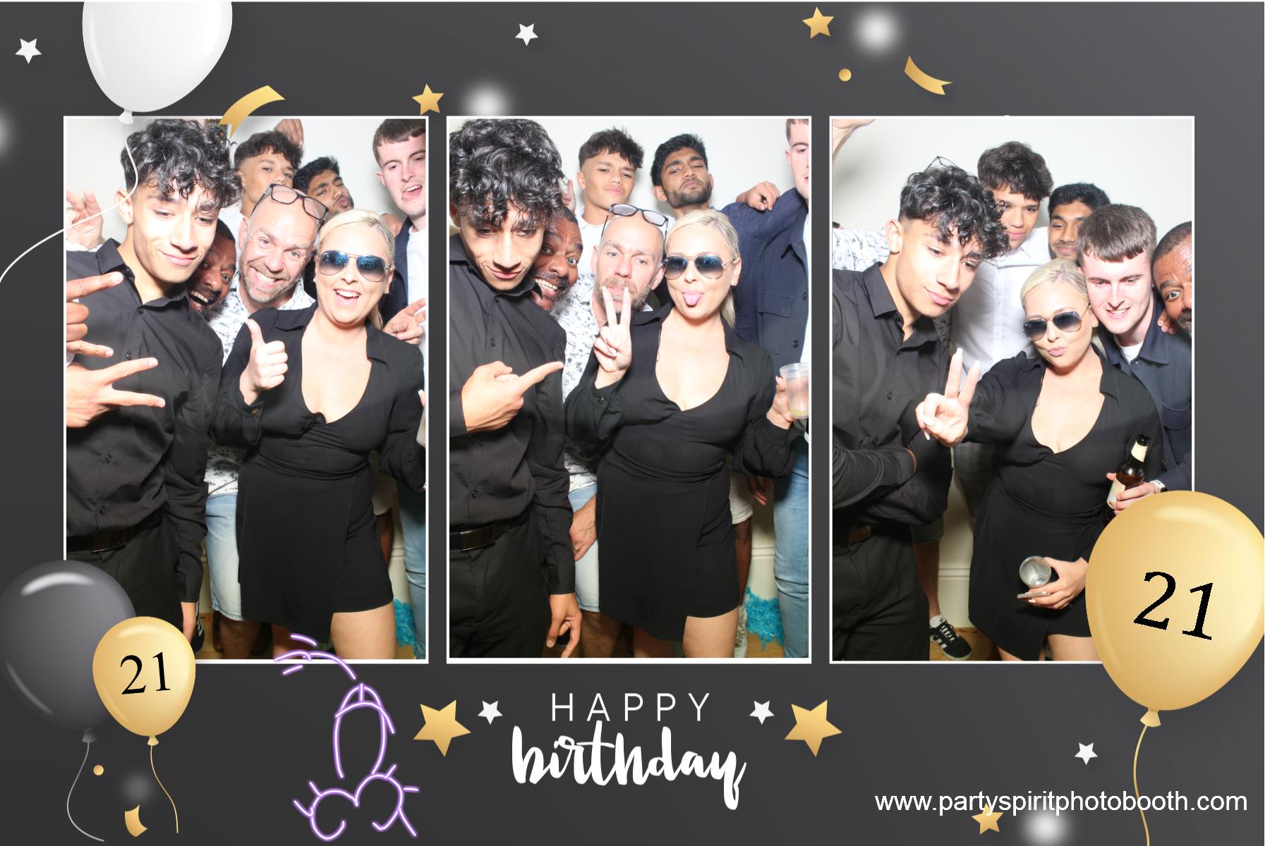 21st Birthday Party | View more photos from the event at gallery.partyspiritphotobooth.com/u/PartySpiritPhotoBooth/21st-Birthday-Party