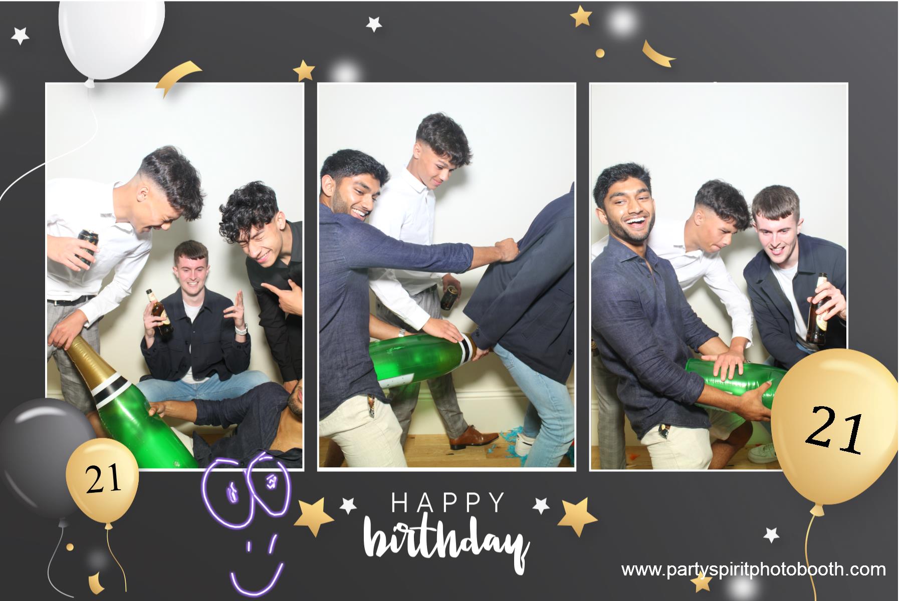 21st Birthday Party | View more photos from the event at gallery.partyspiritphotobooth.com/u/PartySpiritPhotoBooth/21st-Birthday-Party