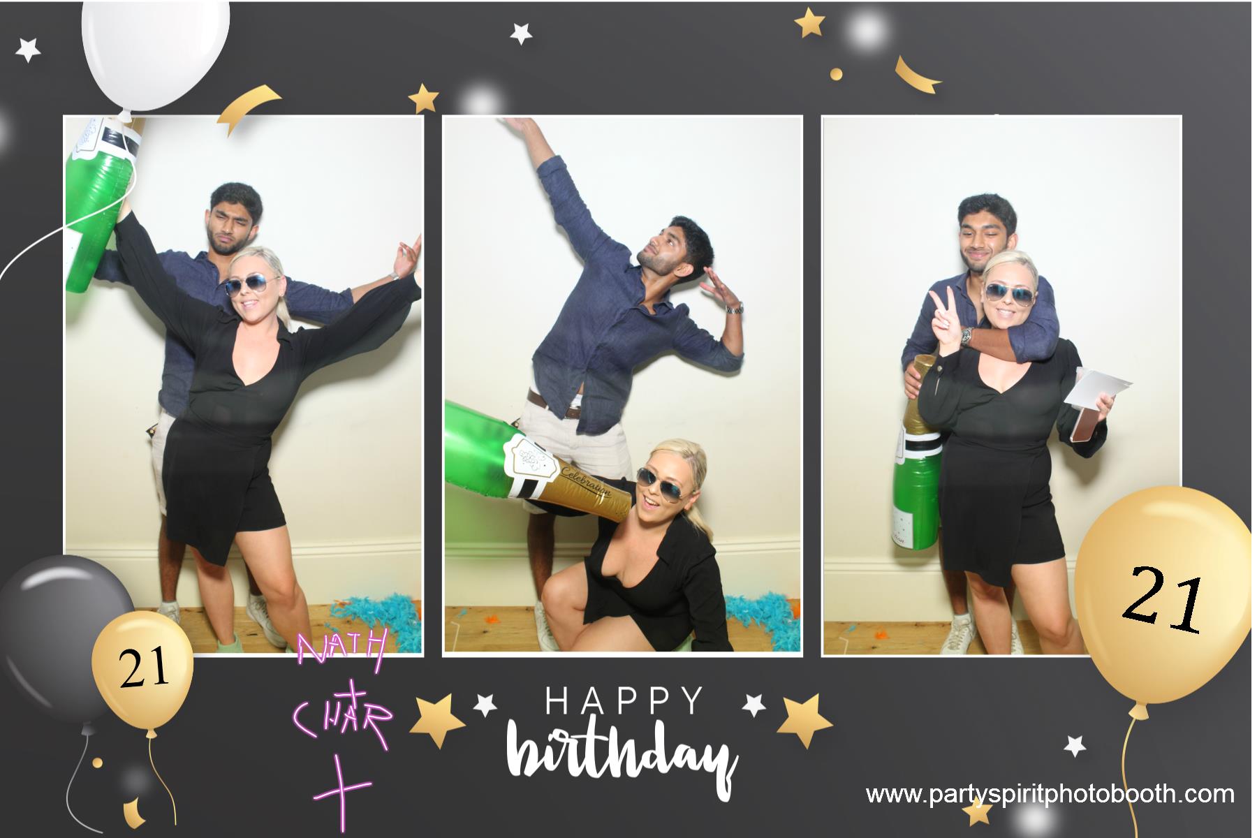 21st Birthday Party | View more photos from the event at gallery.partyspiritphotobooth.com/u/PartySpiritPhotoBooth/21st-Birthday-Party