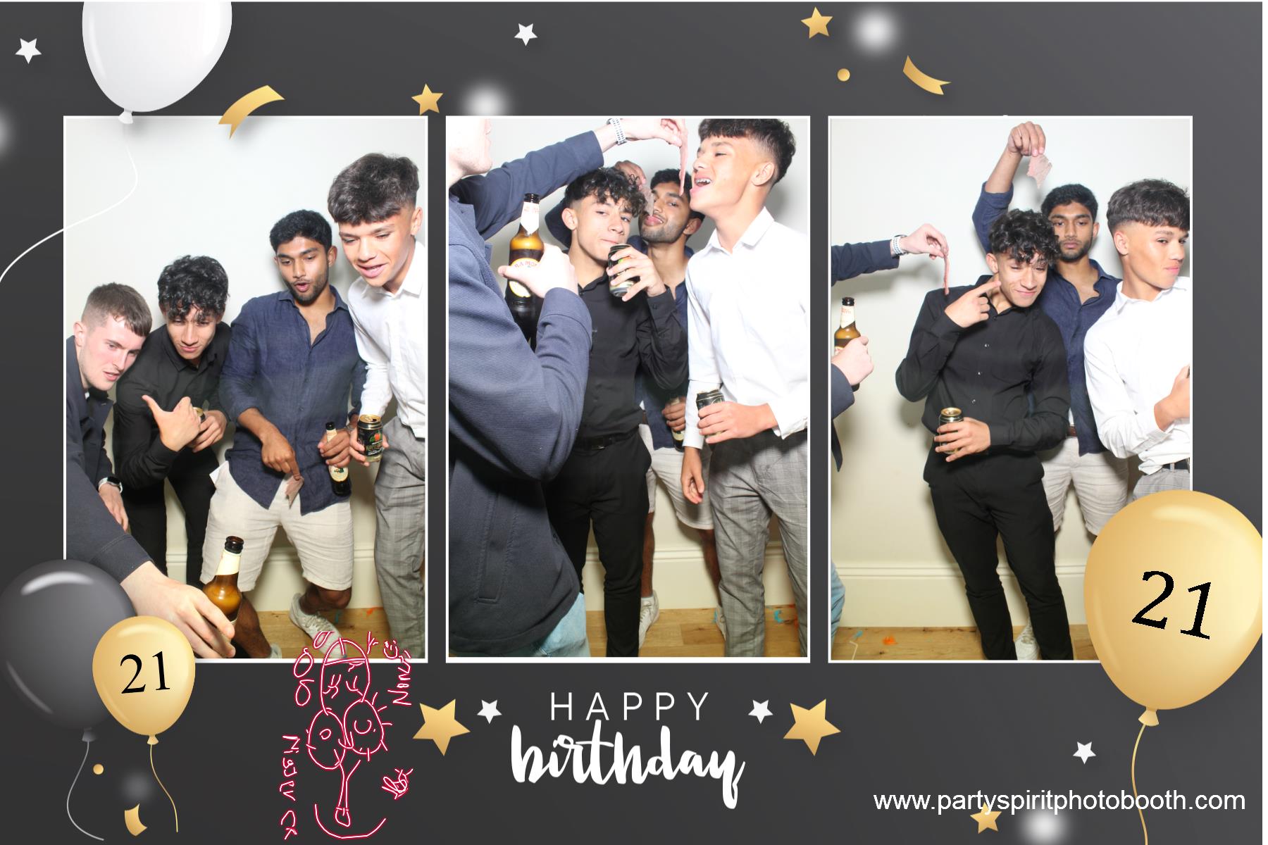 21st Birthday Party | View more photos from the event at gallery.partyspiritphotobooth.com/u/PartySpiritPhotoBooth/21st-Birthday-Party