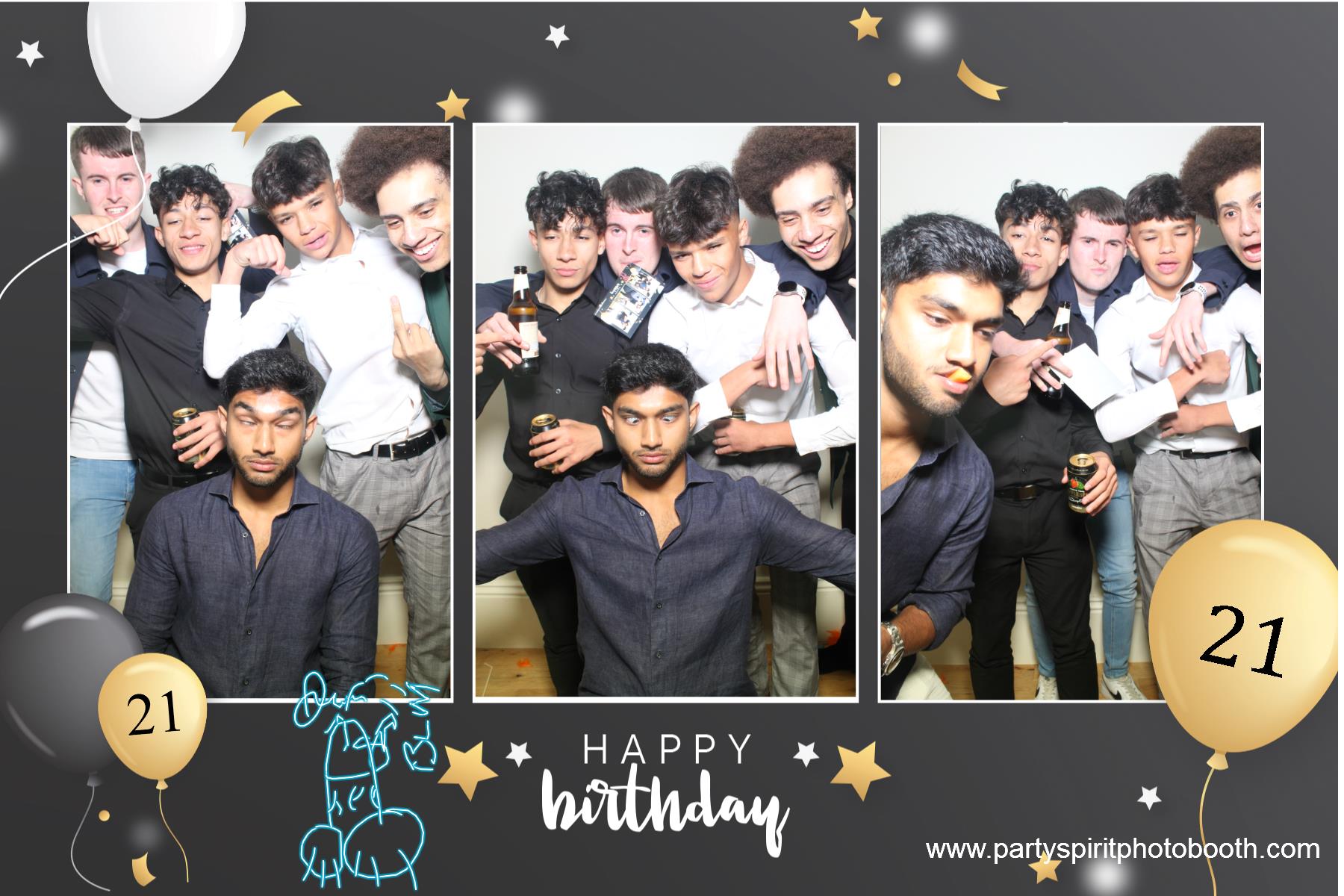 21st Birthday Party | View more photos from the event at gallery.partyspiritphotobooth.com/u/PartySpiritPhotoBooth/21st-Birthday-Party