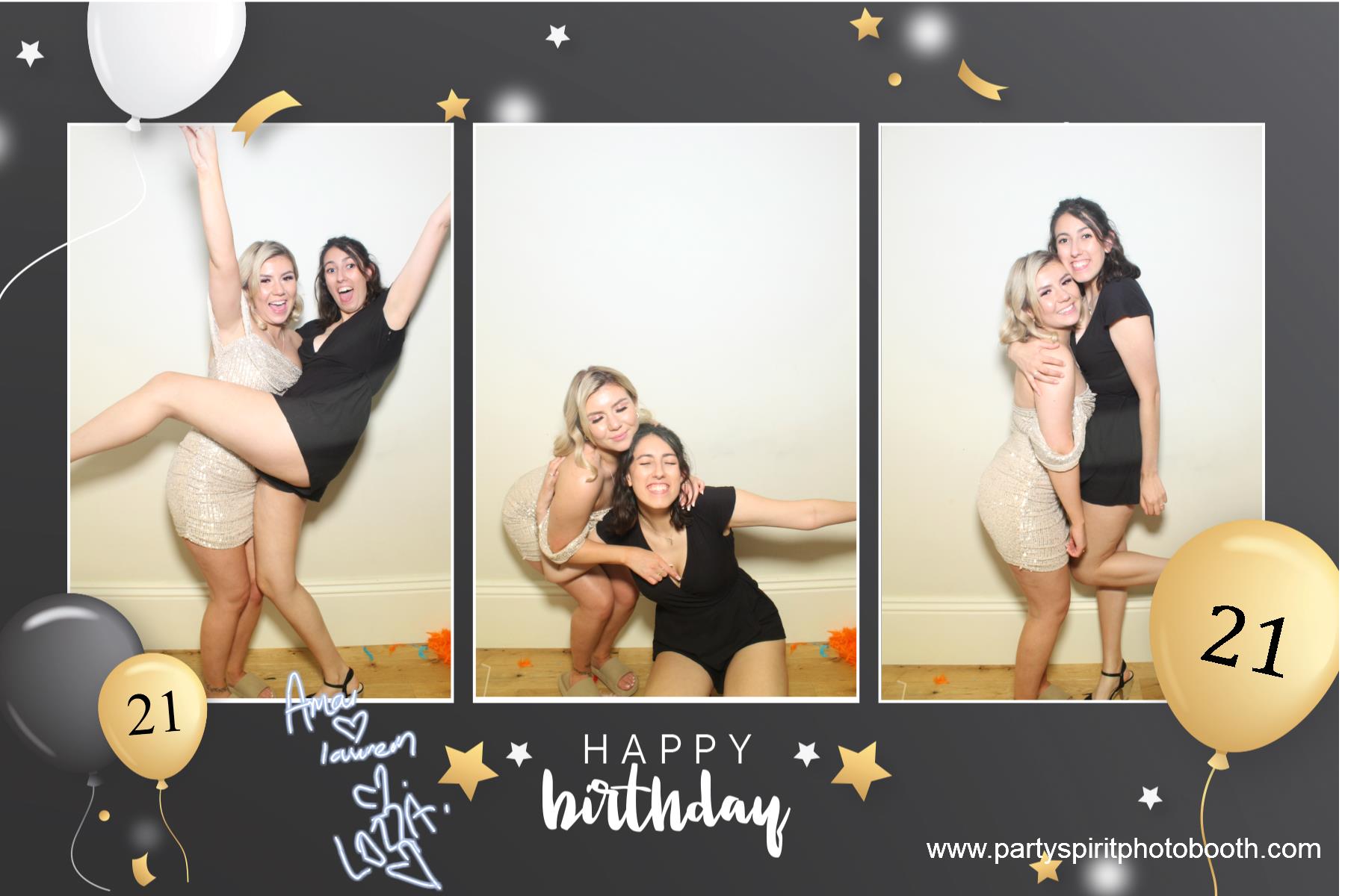21st Birthday Party | View more photos from the event at gallery.partyspiritphotobooth.com/u/PartySpiritPhotoBooth/21st-Birthday-Party