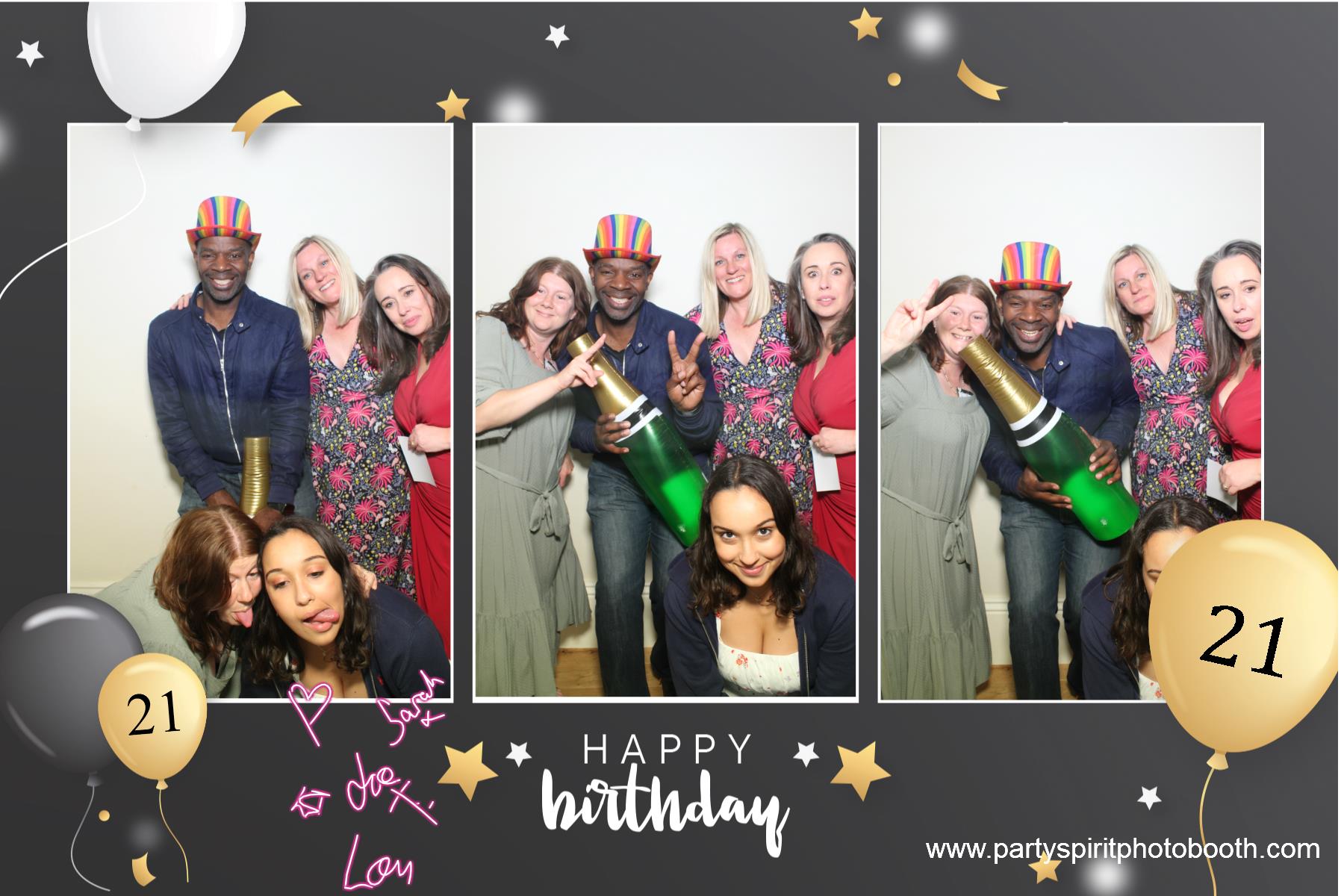 21st Birthday Party | View more photos from the event at gallery.partyspiritphotobooth.com/u/PartySpiritPhotoBooth/21st-Birthday-Party